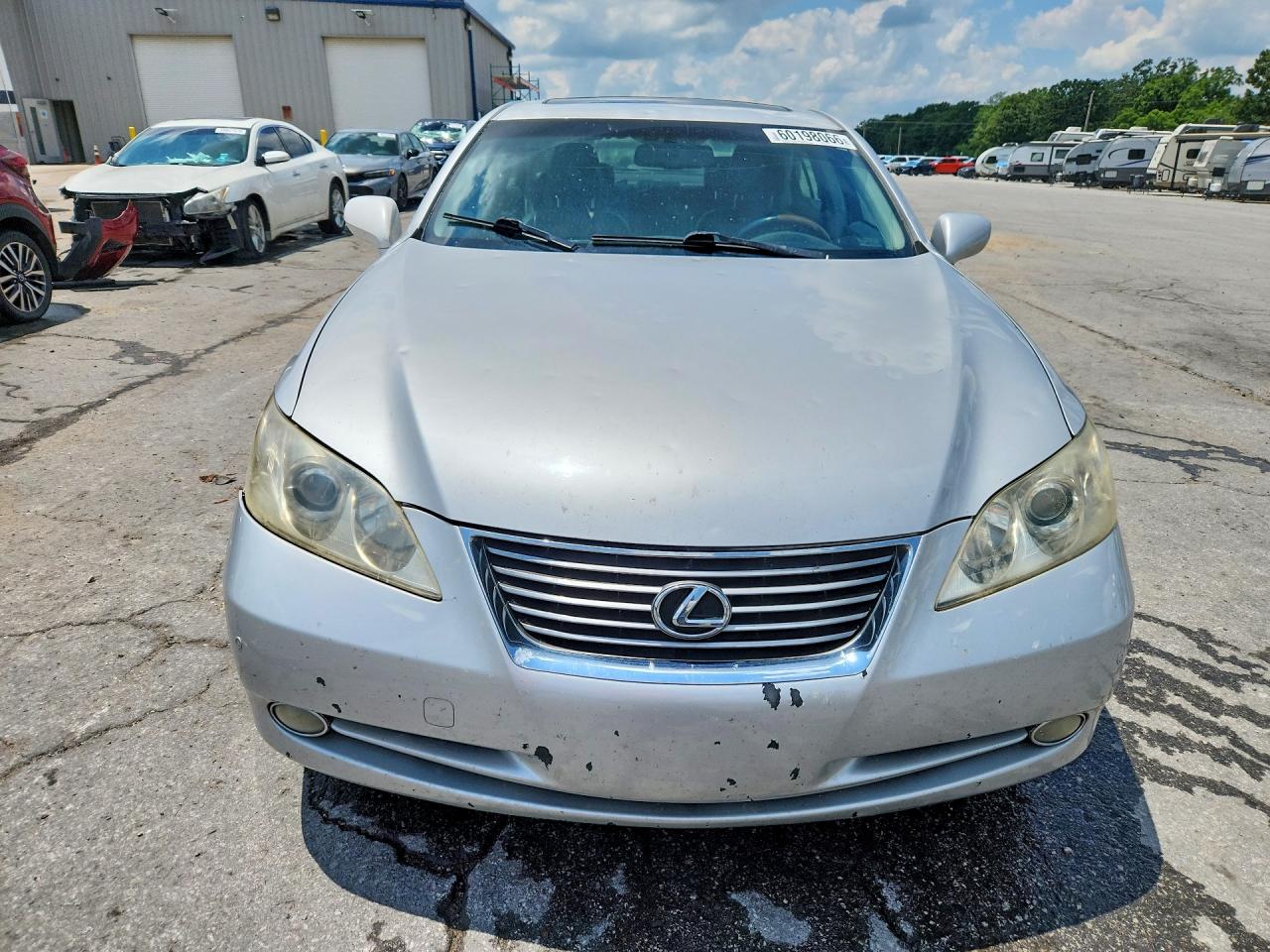 2008 Lexus Es 350 Silver vin: JTHBJ46G582211453