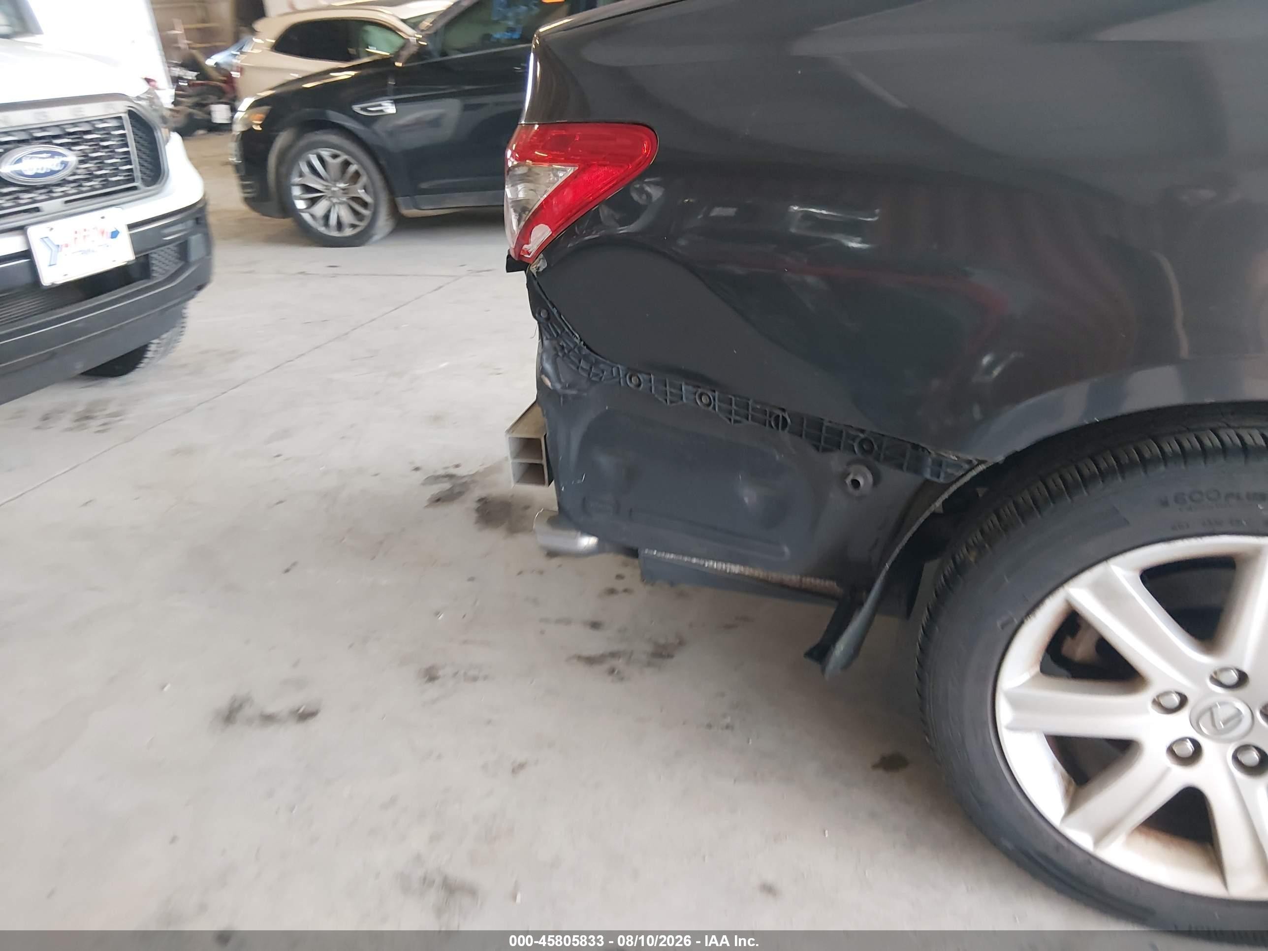 2008 Lexus Es 350   Серый vin: JTHBJ46G582219293