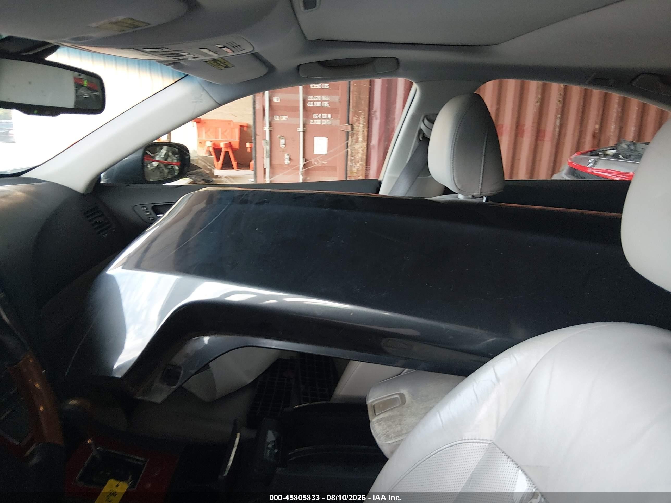 2008 Lexus Es 350   Серый vin: JTHBJ46G582219293