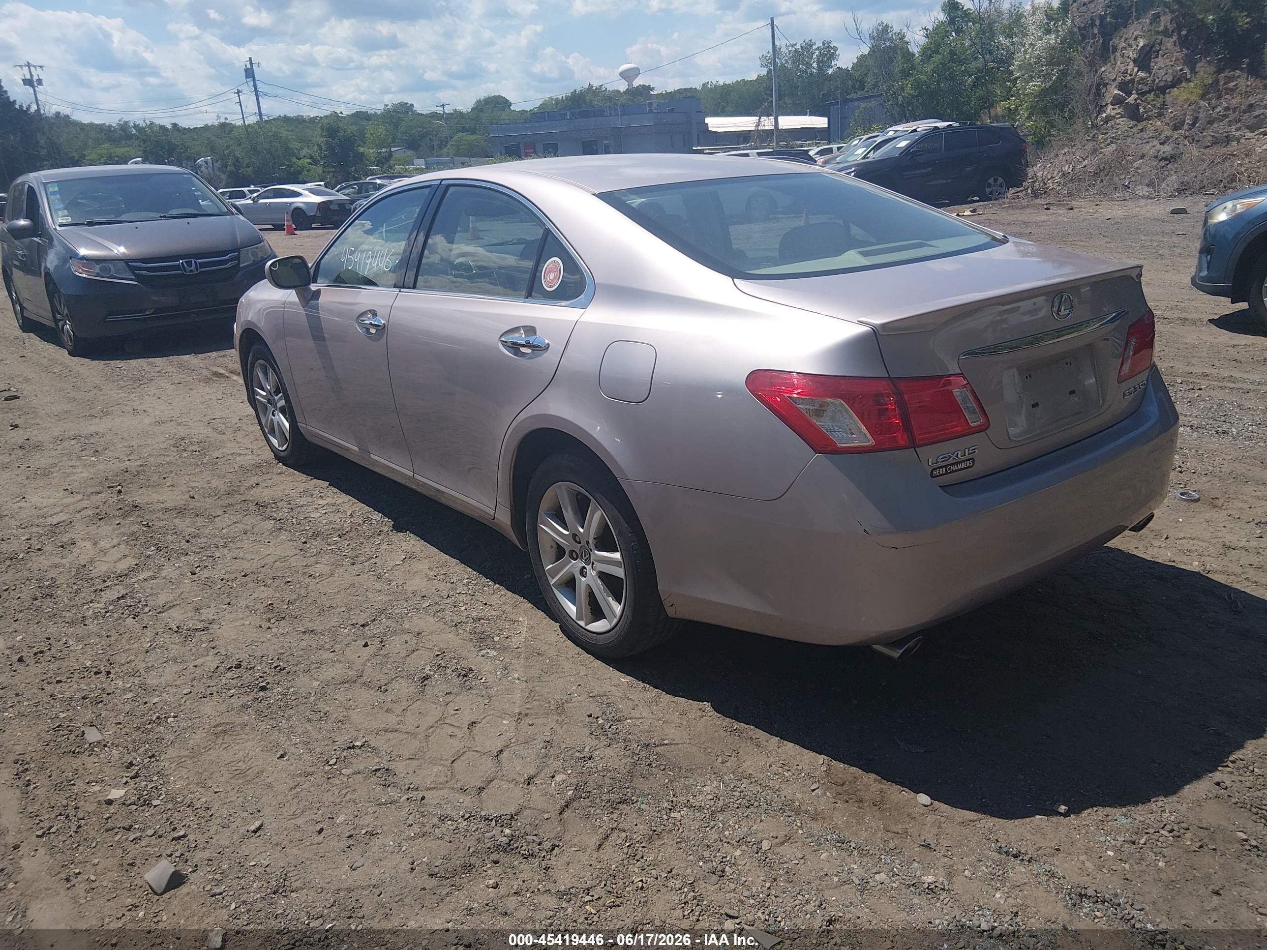 2008 Lexus Es 350   Желто-коричневый vin: JTHBJ46G582220153