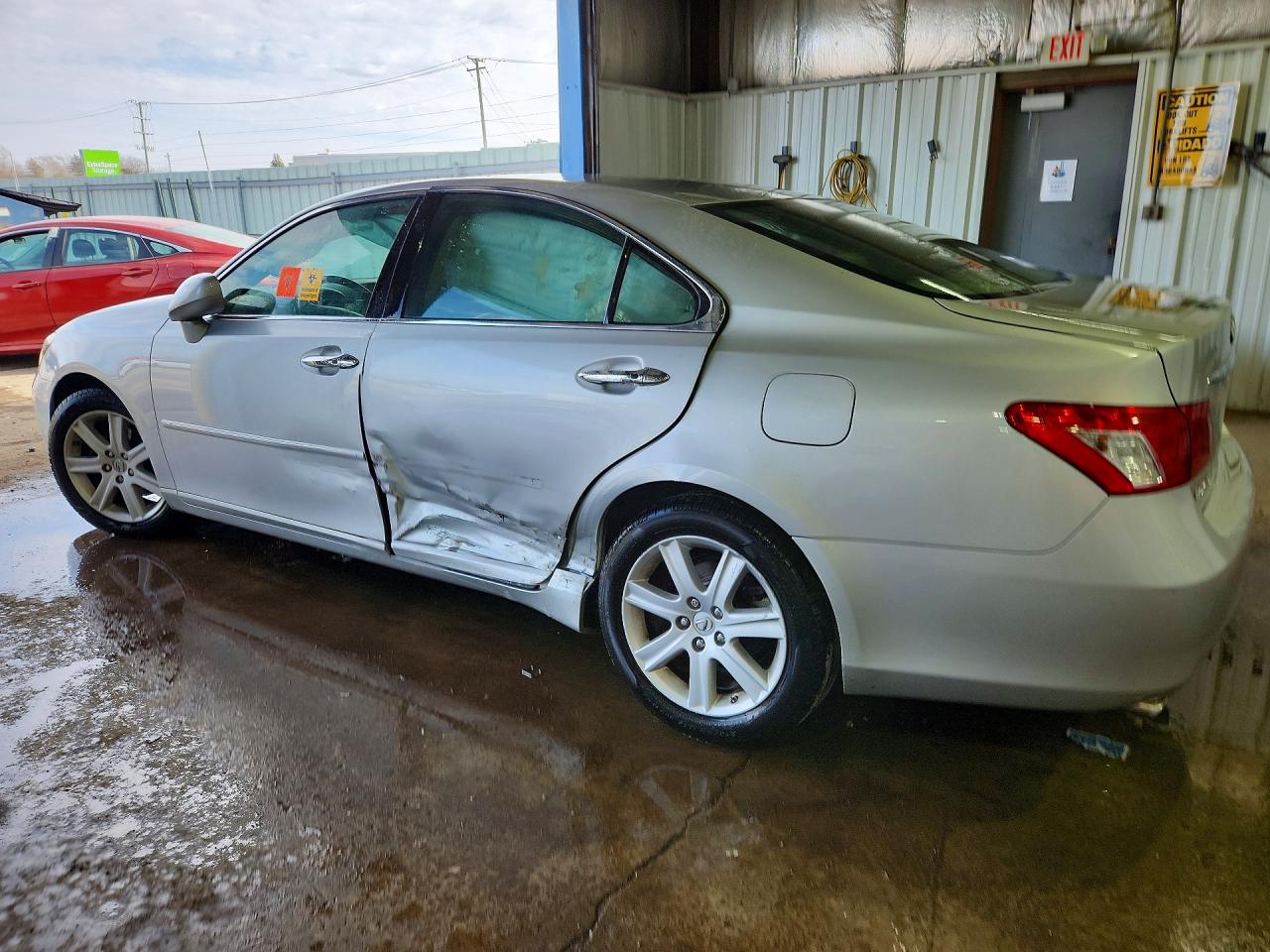 2008 Lexus Es 350 Base Silver vin: JTHBJ46G582235588