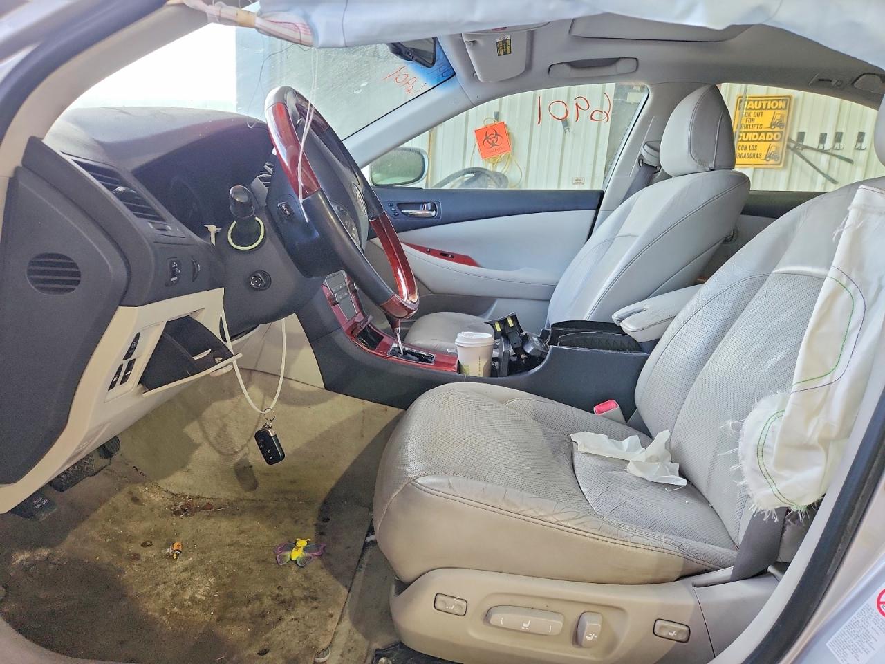 2008 Lexus Es 350 Base Silver vin: JTHBJ46G582235588