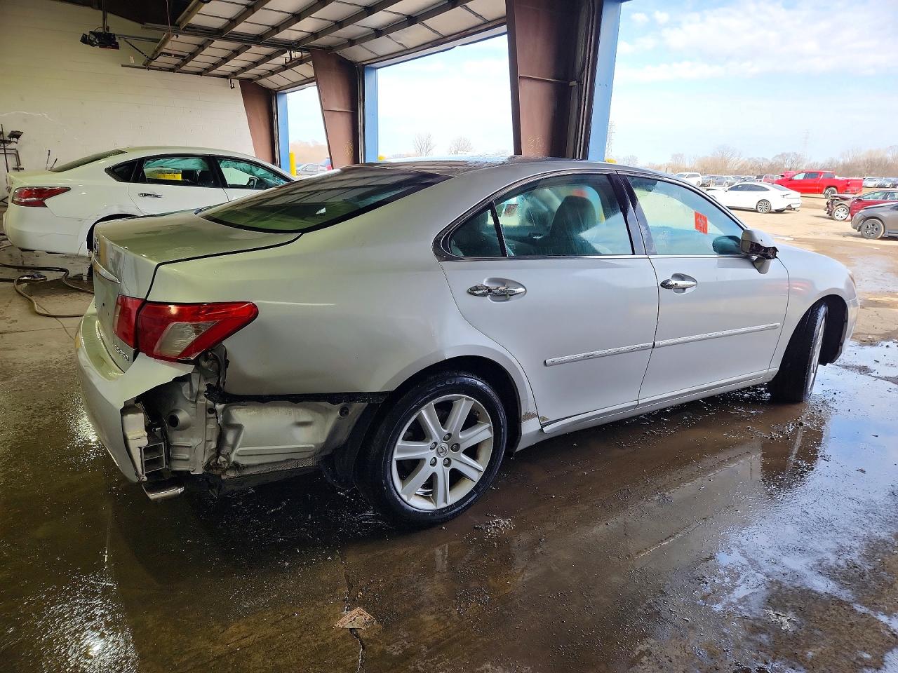 2008 Lexus Es 350 Base Silver vin: JTHBJ46G582235588