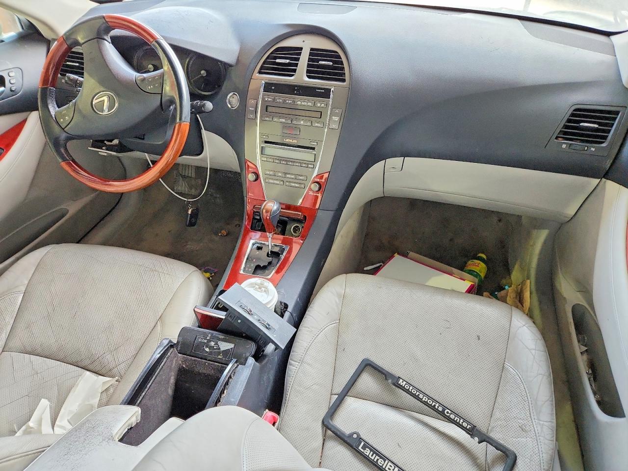 2008 Lexus Es 350 Base Silver vin: JTHBJ46G582235588