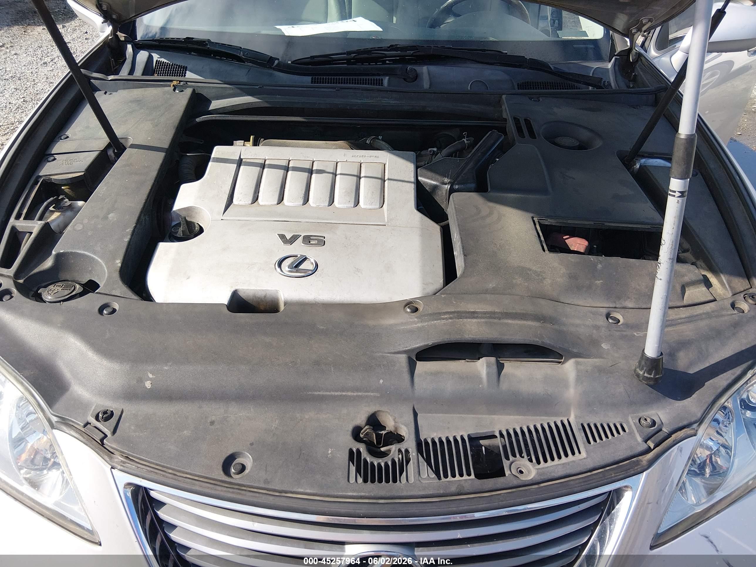 2008 Lexus Es 350   Silver vin: JTHBJ46G582244825