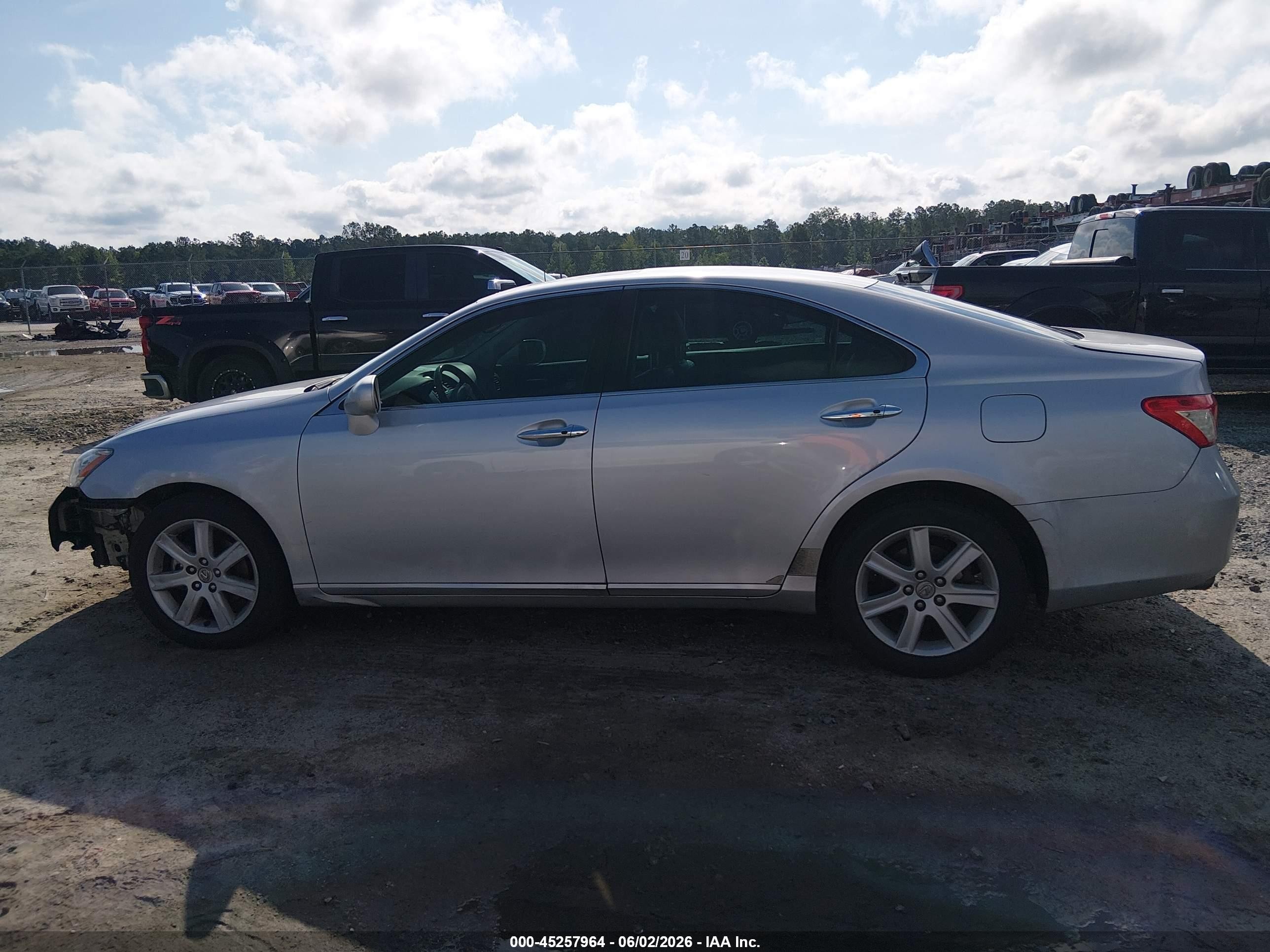 2008 Lexus Es 350   Silver vin: JTHBJ46G582244825