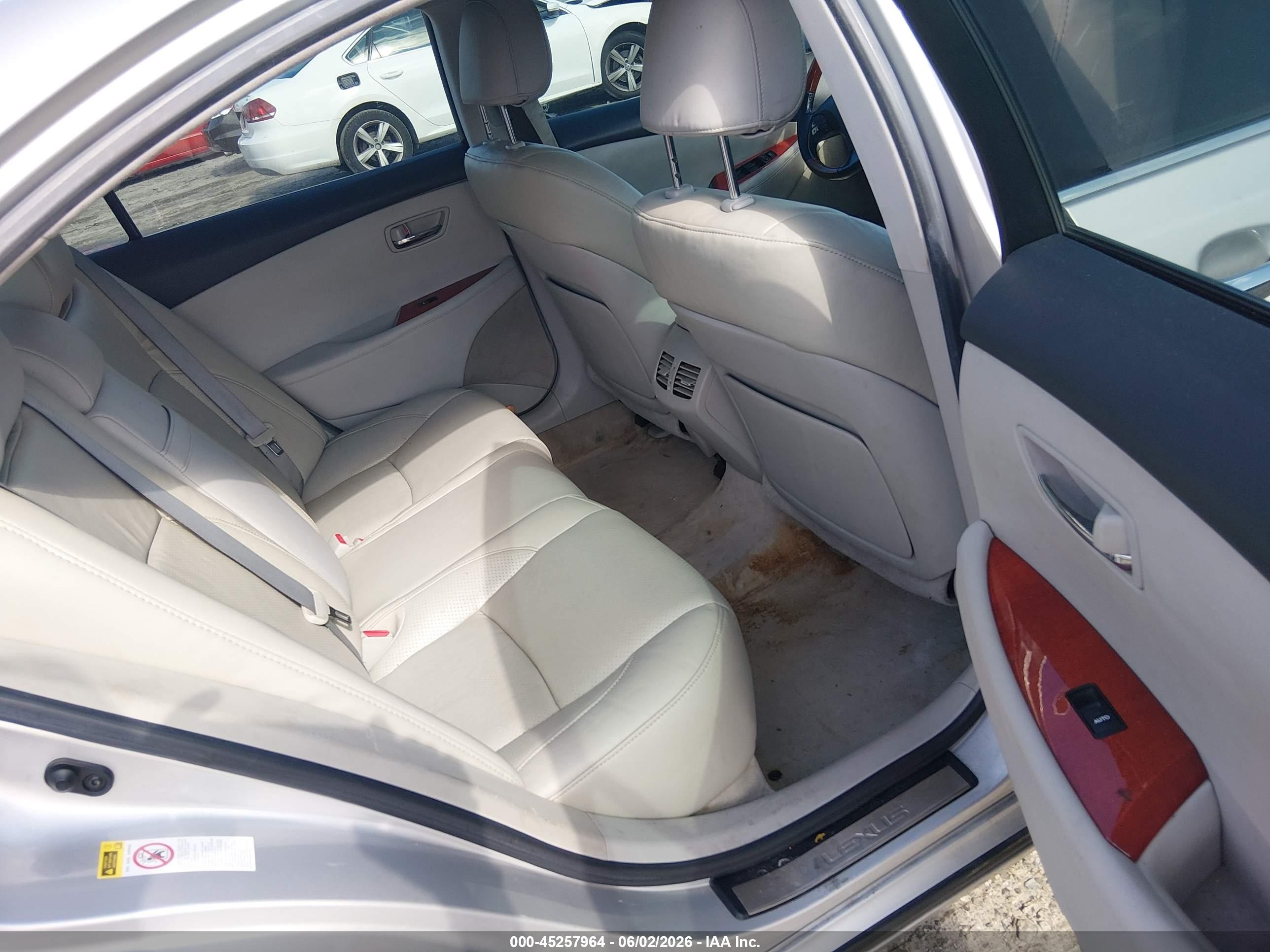 2008 Lexus Es 350   Silver vin: JTHBJ46G582244825