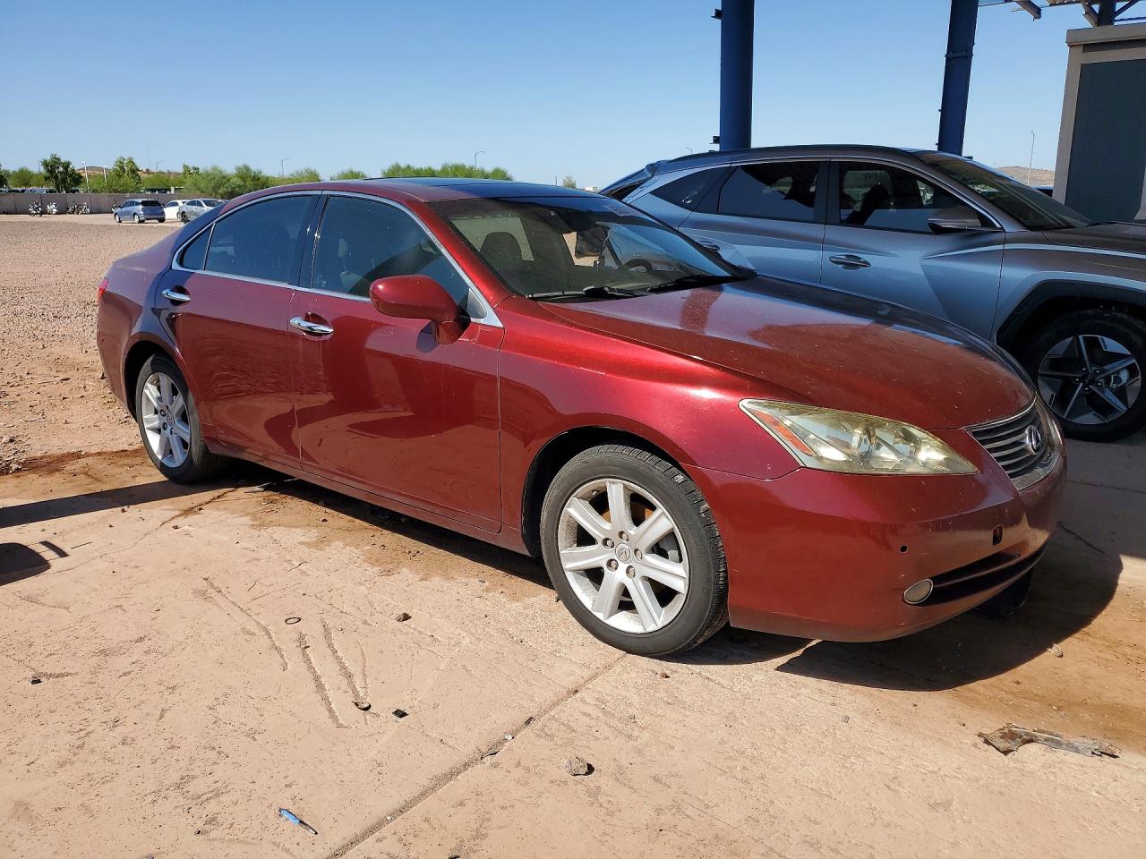 2008 Lexus Es 350 Burgundy vin: JTHBJ46G582261902