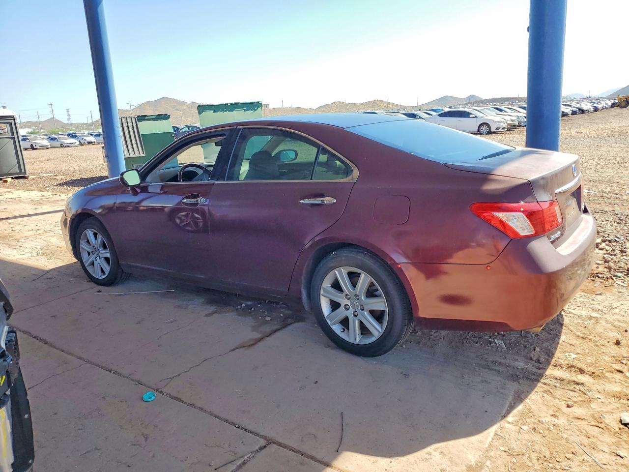 2008 Lexus Es 350 Burgundy vin: JTHBJ46G582261902