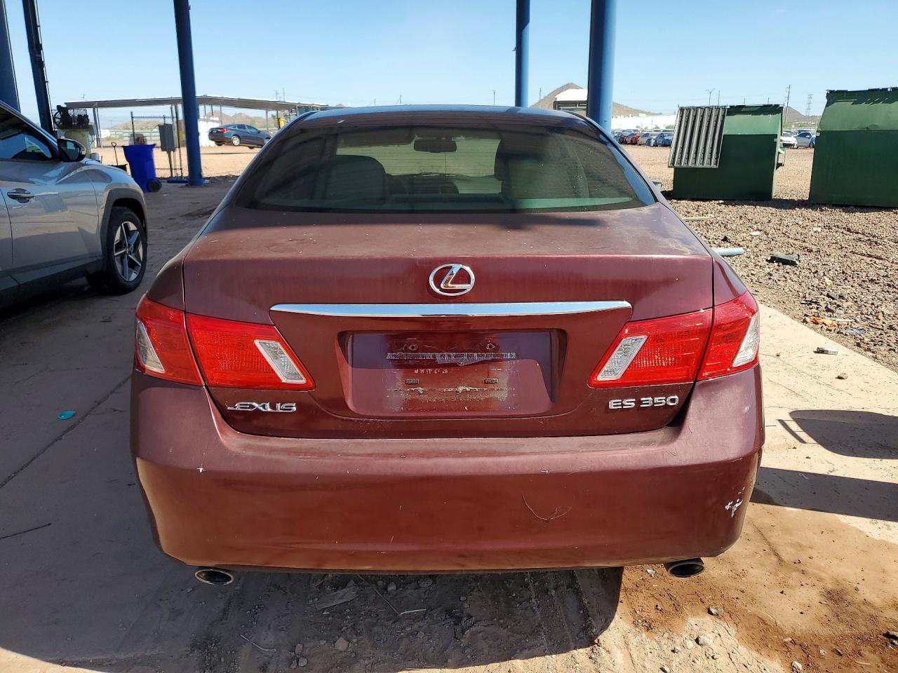 2008 Lexus Es 350 Burgundy vin: JTHBJ46G582261902