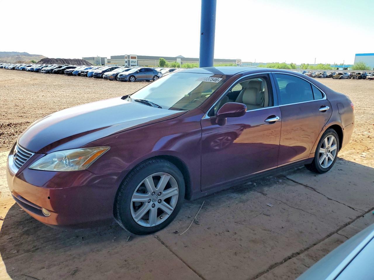 2008 Lexus Es 350 Burgundy vin: JTHBJ46G582261902
