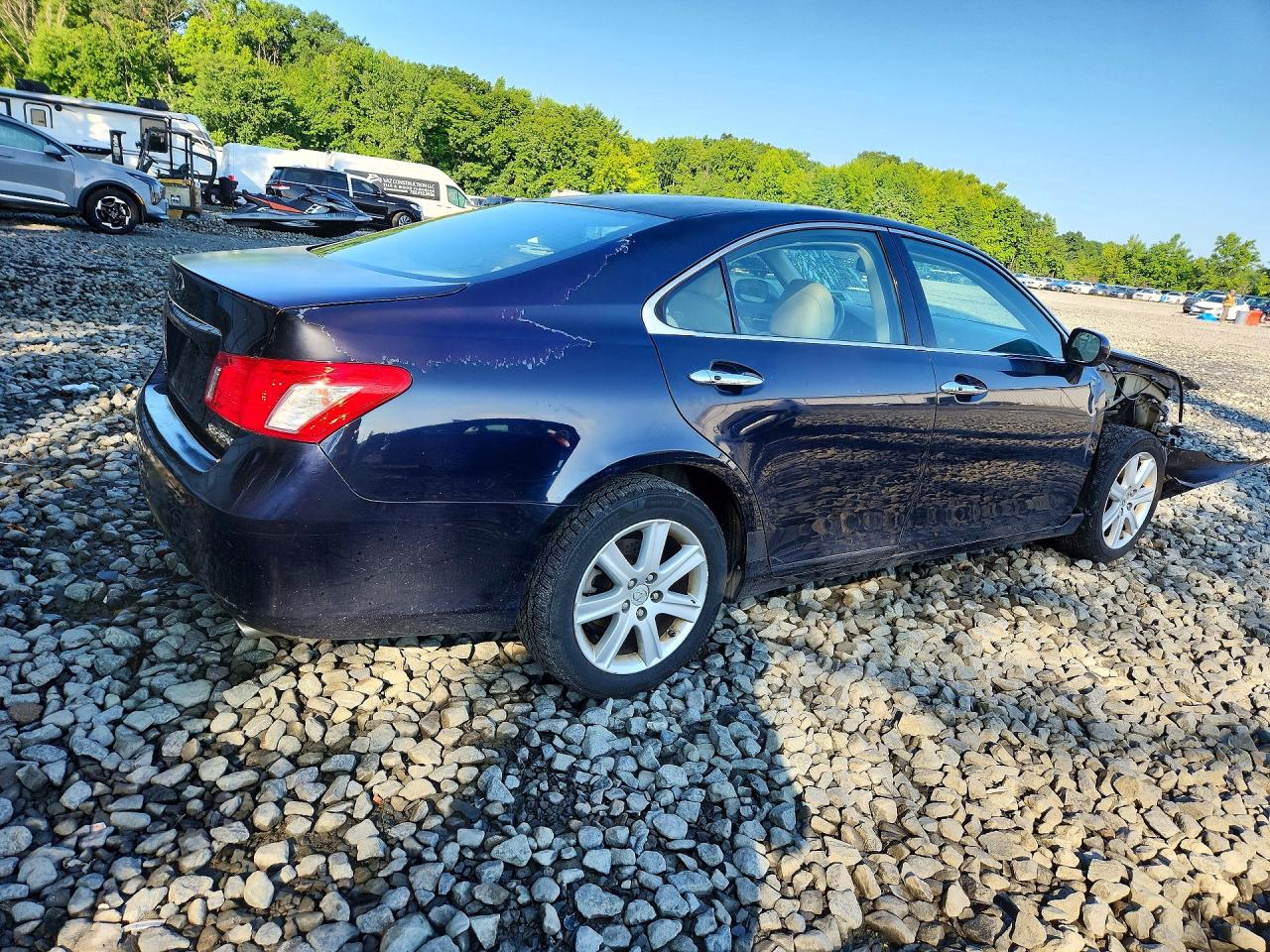 2008 Lexus Es 350 Blue vin: JTHBJ46G582265027