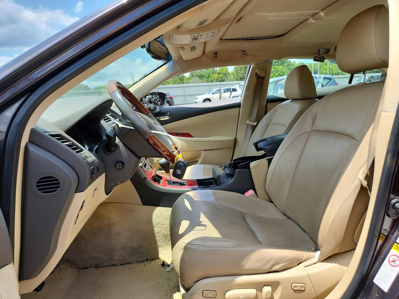 2009 Lexus Es 350 Серый vin: JTHBJ46G592291340