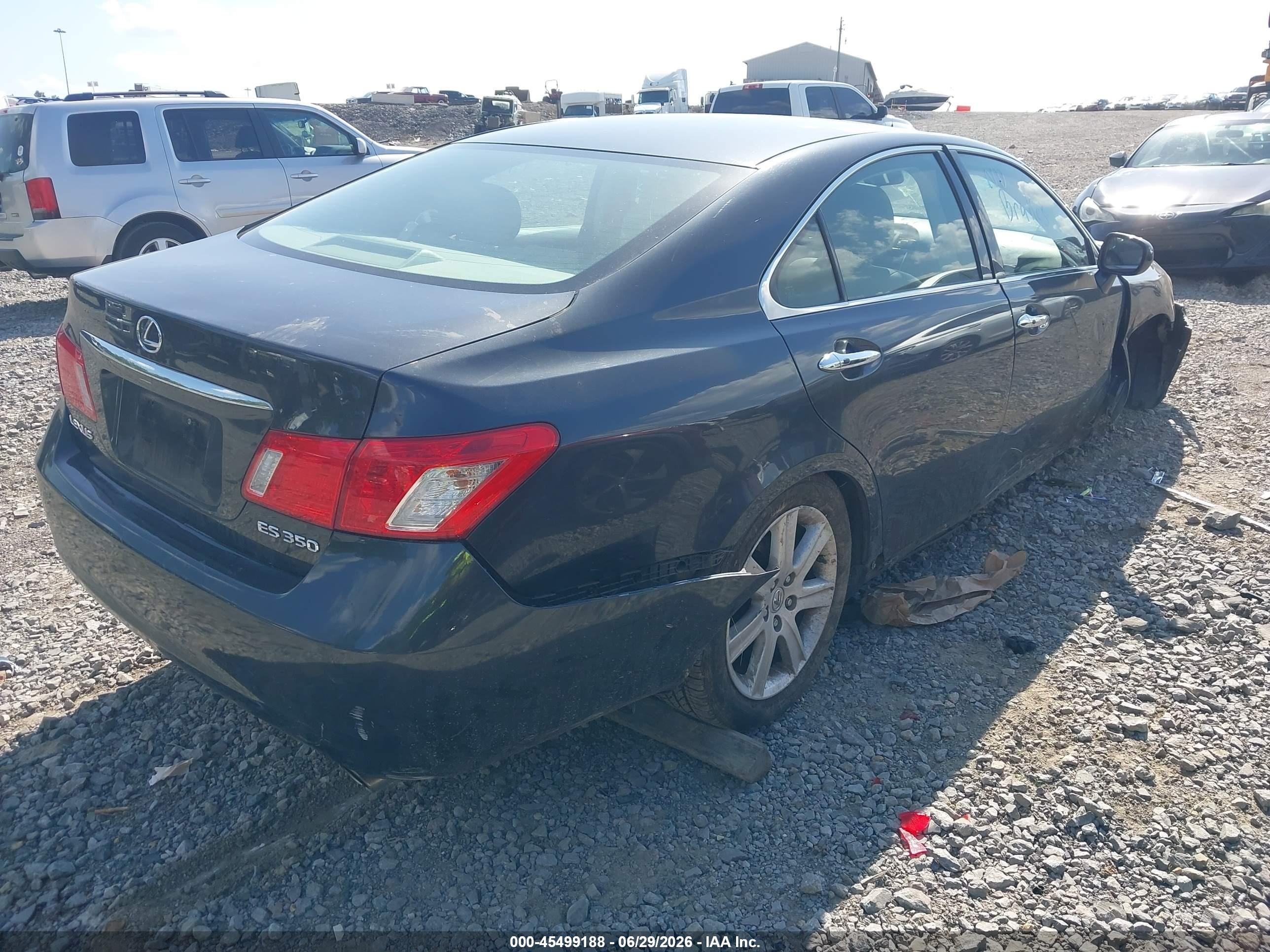 2009 Lexus Es 350   Dark Blue vin: JTHBJ46G592298482