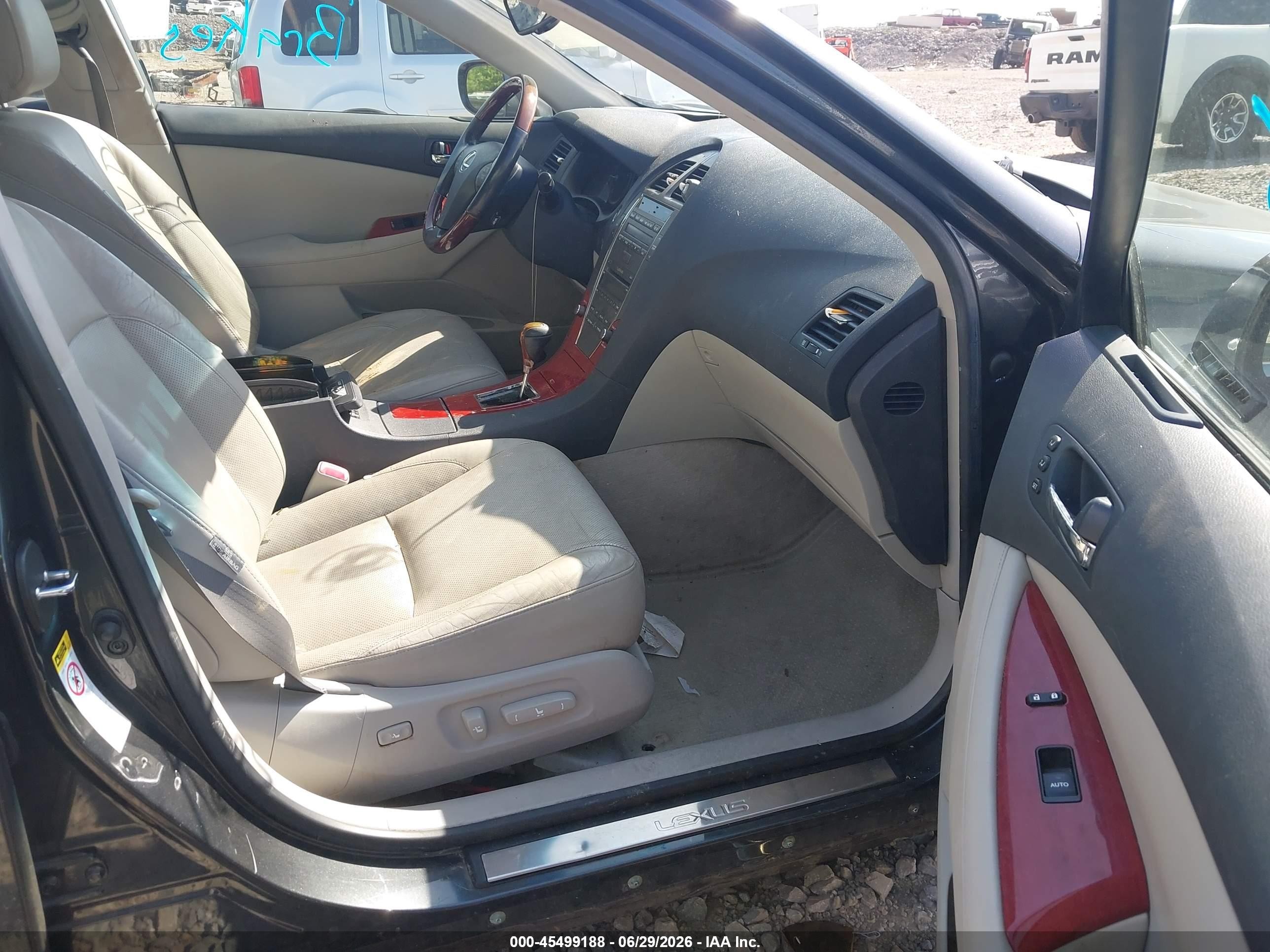 2009 Lexus Es 350   Dark Blue vin: JTHBJ46G592298482