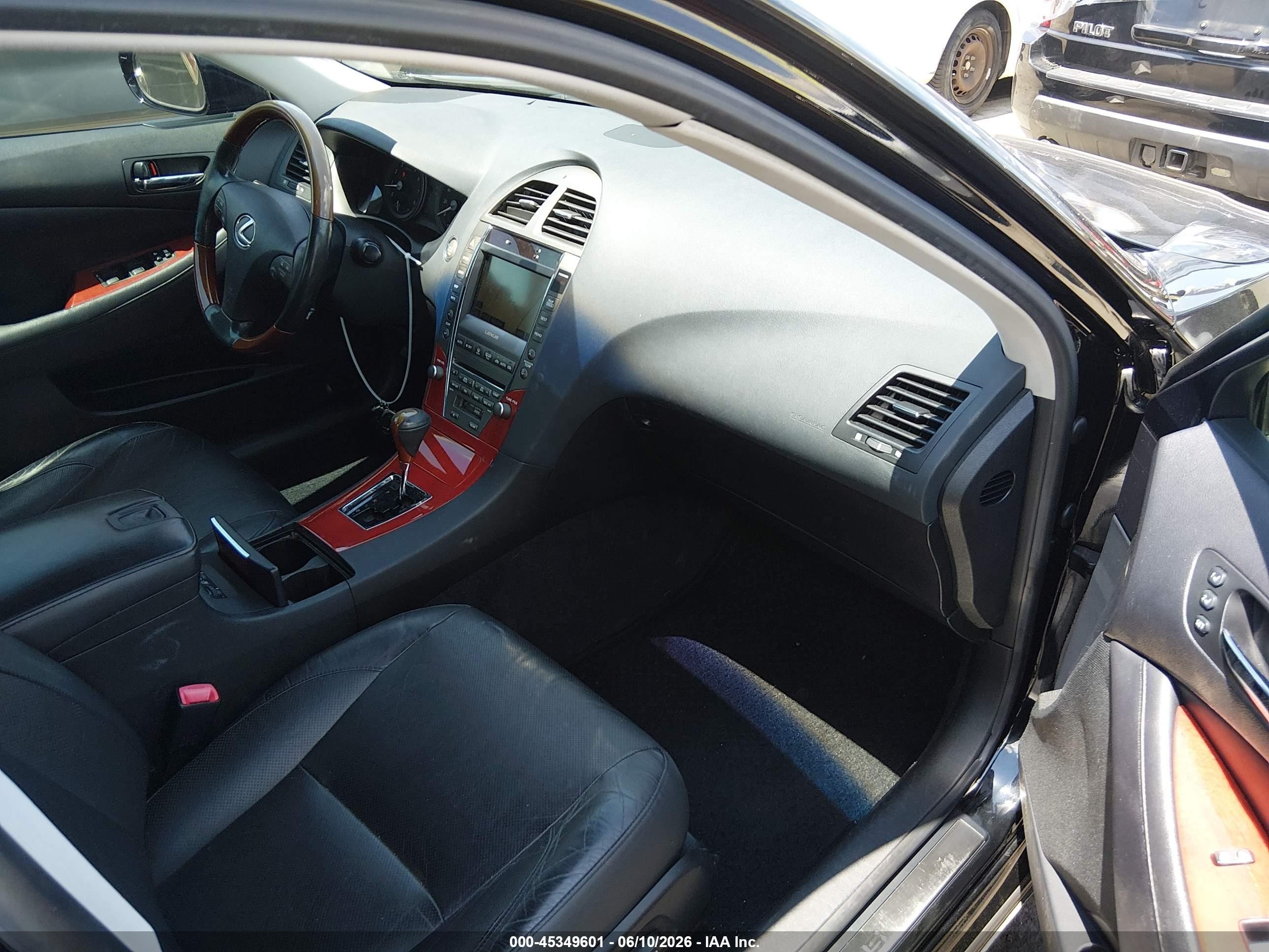 2009 Lexus Es 350   Черный vin: JTHBJ46G592302675