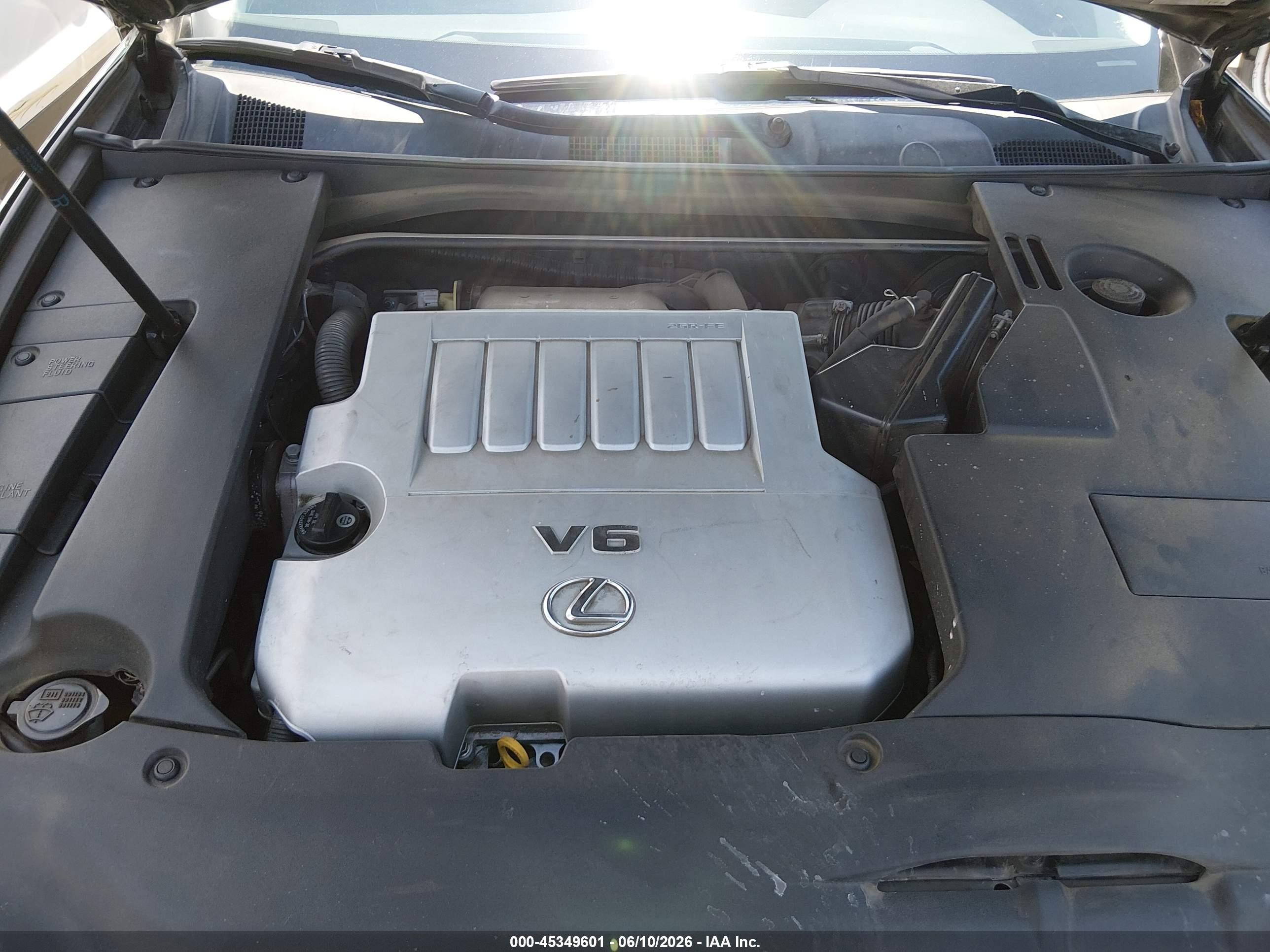 2009 Lexus Es 350   Черный vin: JTHBJ46G592302675