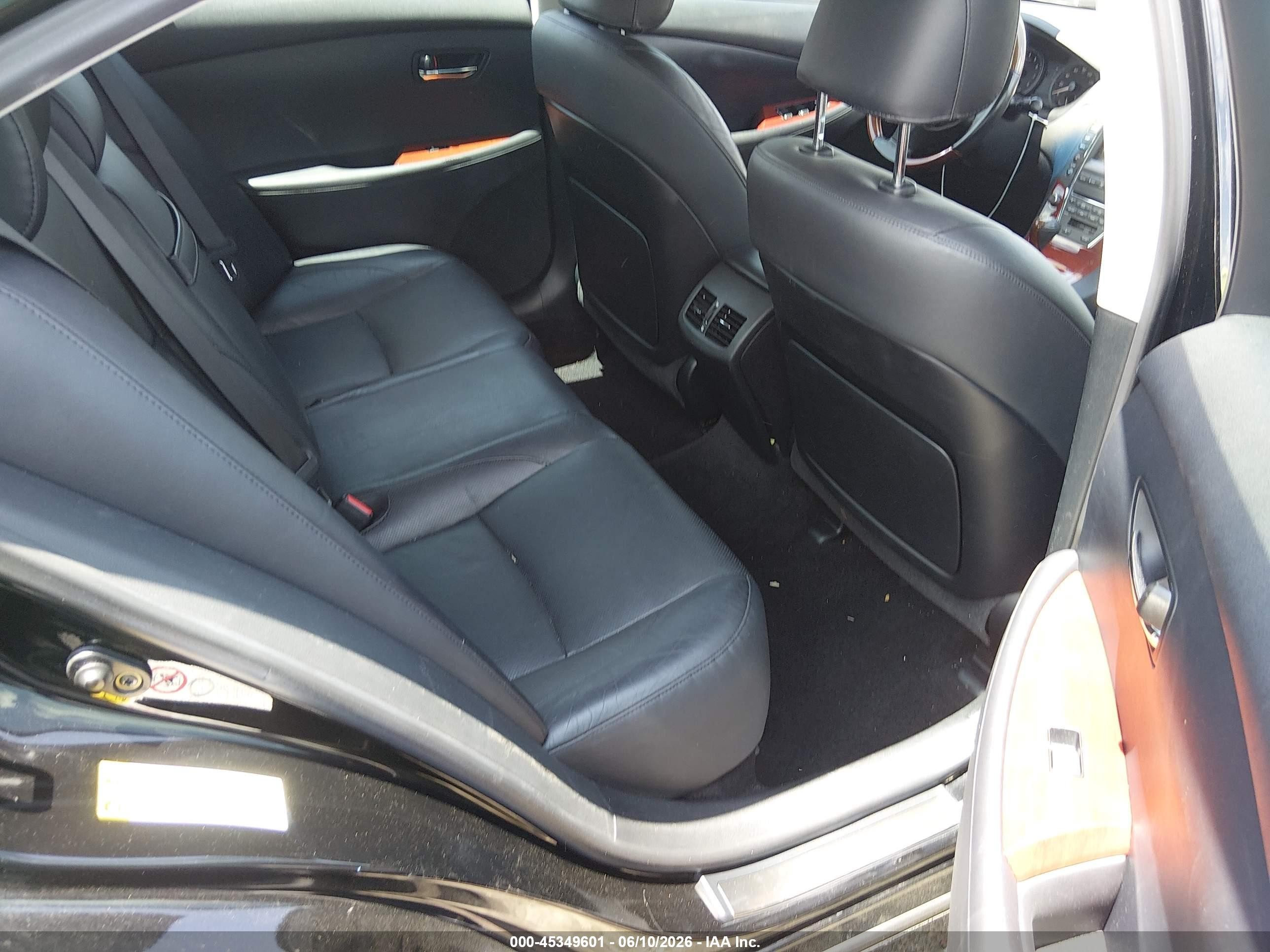2009 Lexus Es 350   Черный vin: JTHBJ46G592302675