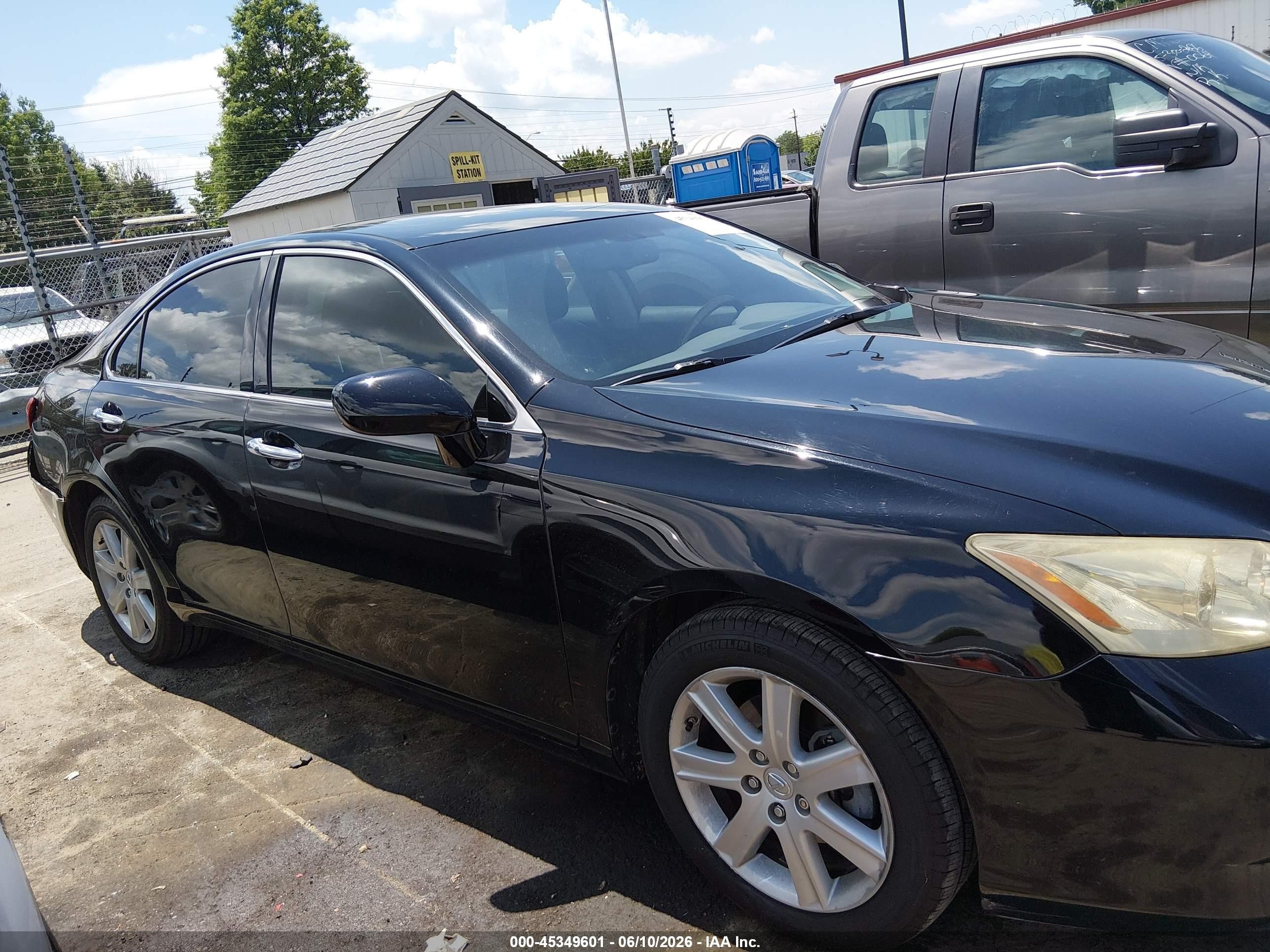 2009 Lexus Es 350   Черный vin: JTHBJ46G592302675