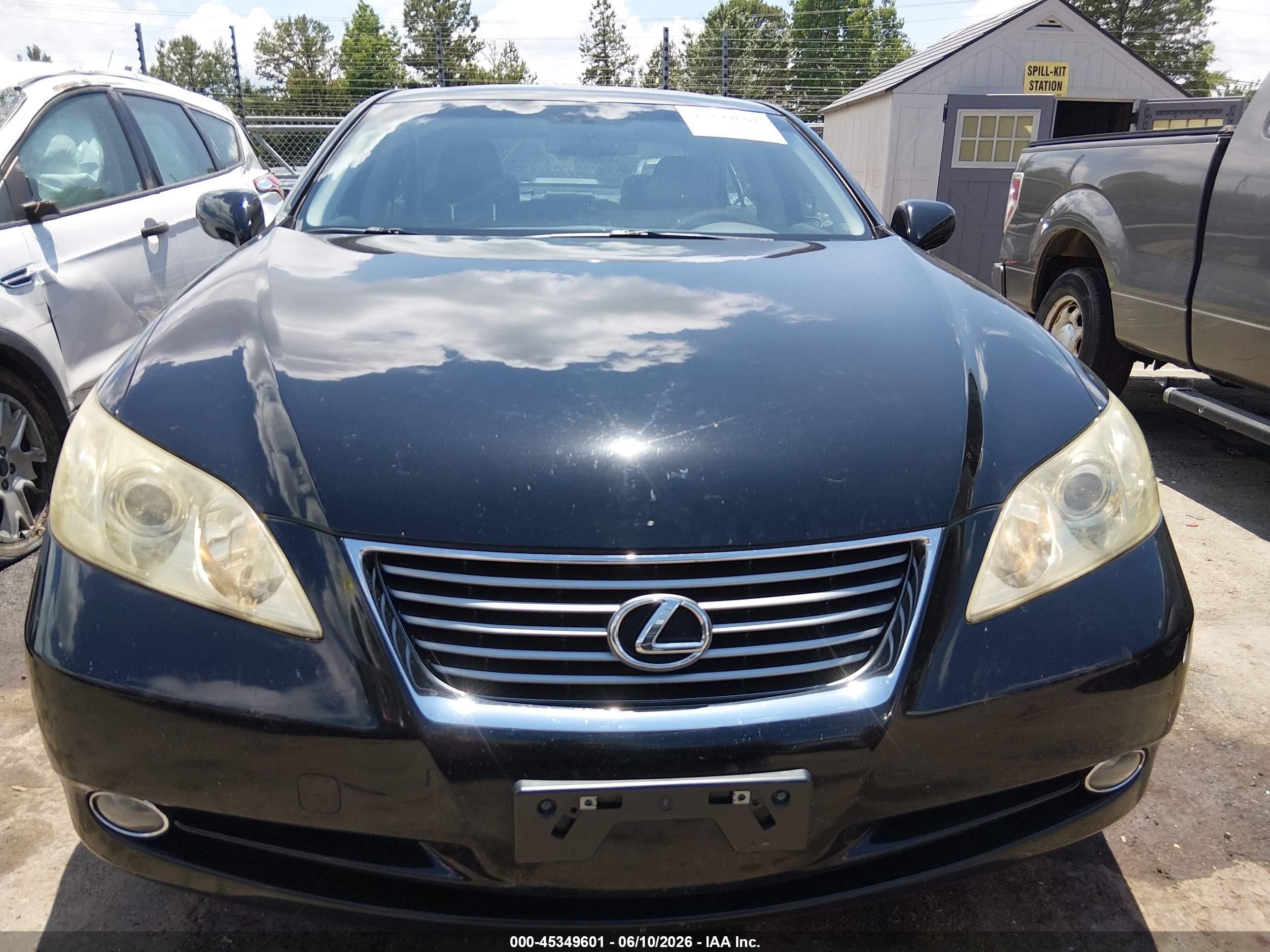 2009 Lexus Es 350   Черный vin: JTHBJ46G592302675