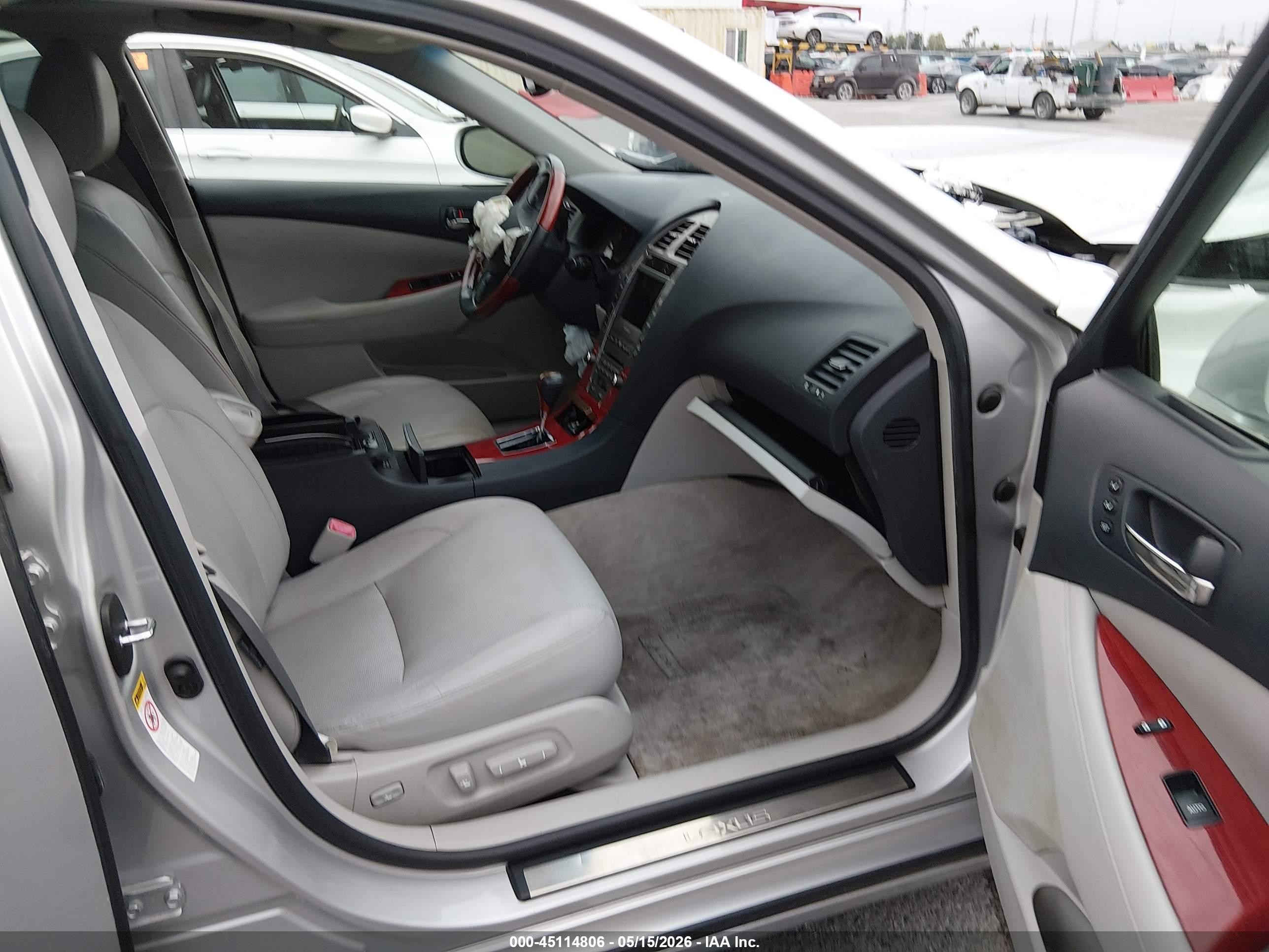 2009 Lexus Es 350   Gray vin: JTHBJ46G592310002