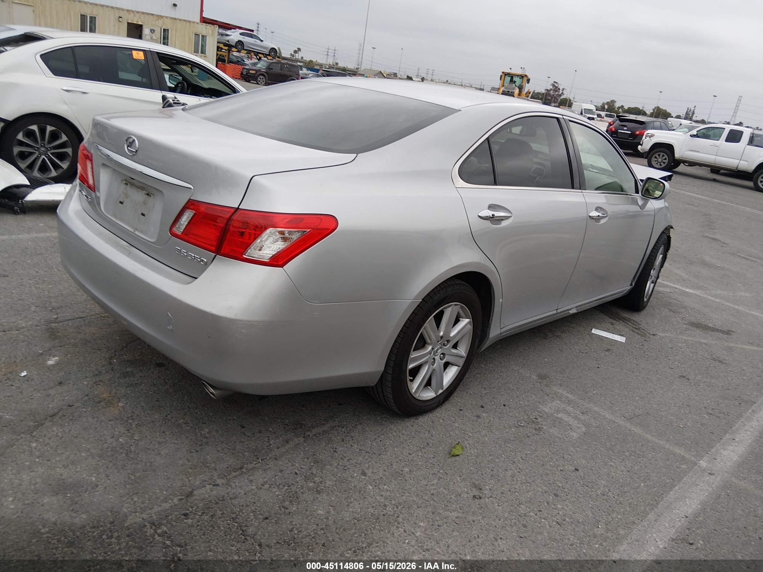 2009 Lexus Es 350   Gray vin: JTHBJ46G592310002