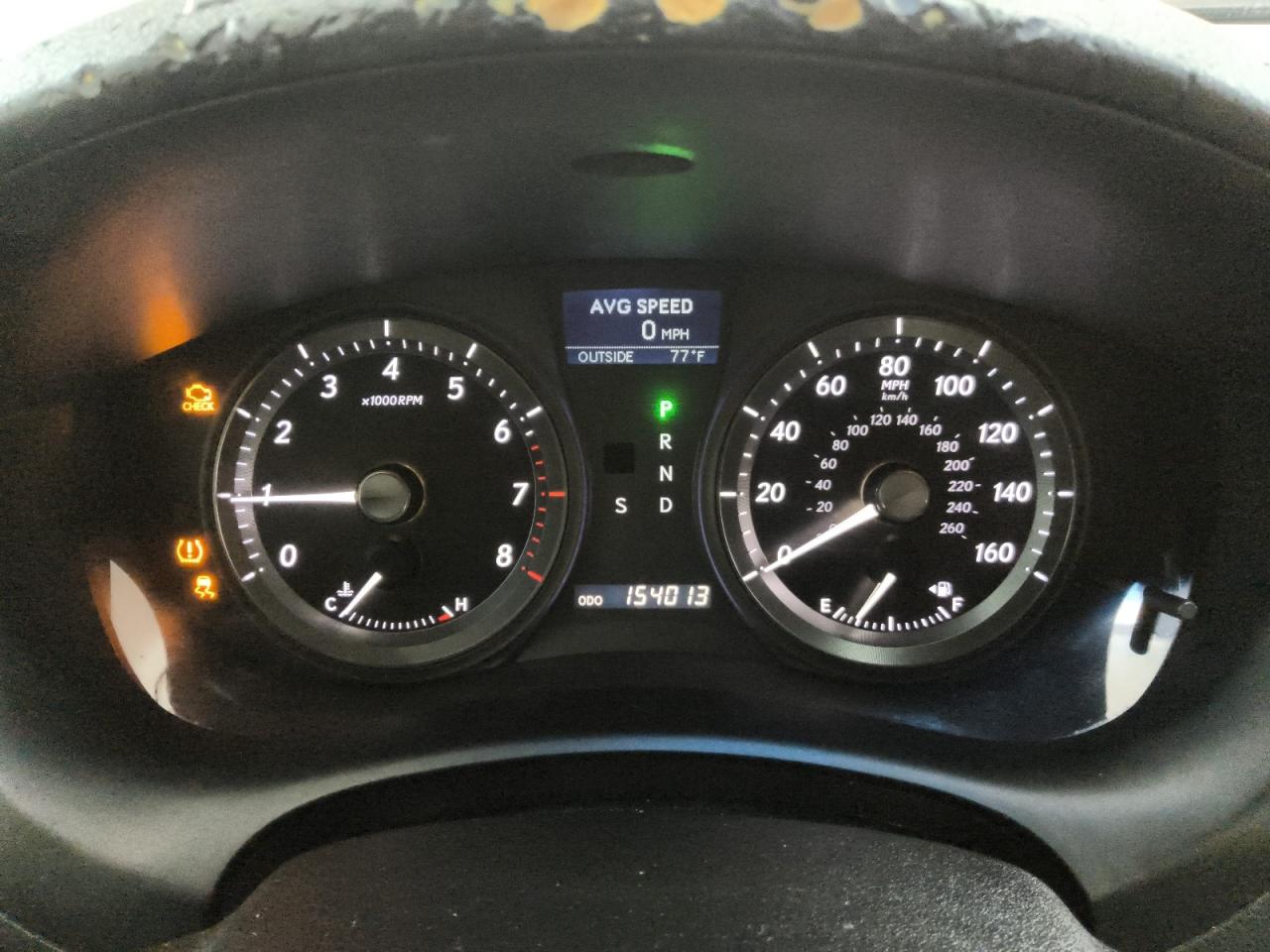 2009 Lexus Es 350 Silver vin: JTHBJ46G592310582 Damage: Warning Light - Engine, On, Unacceptable