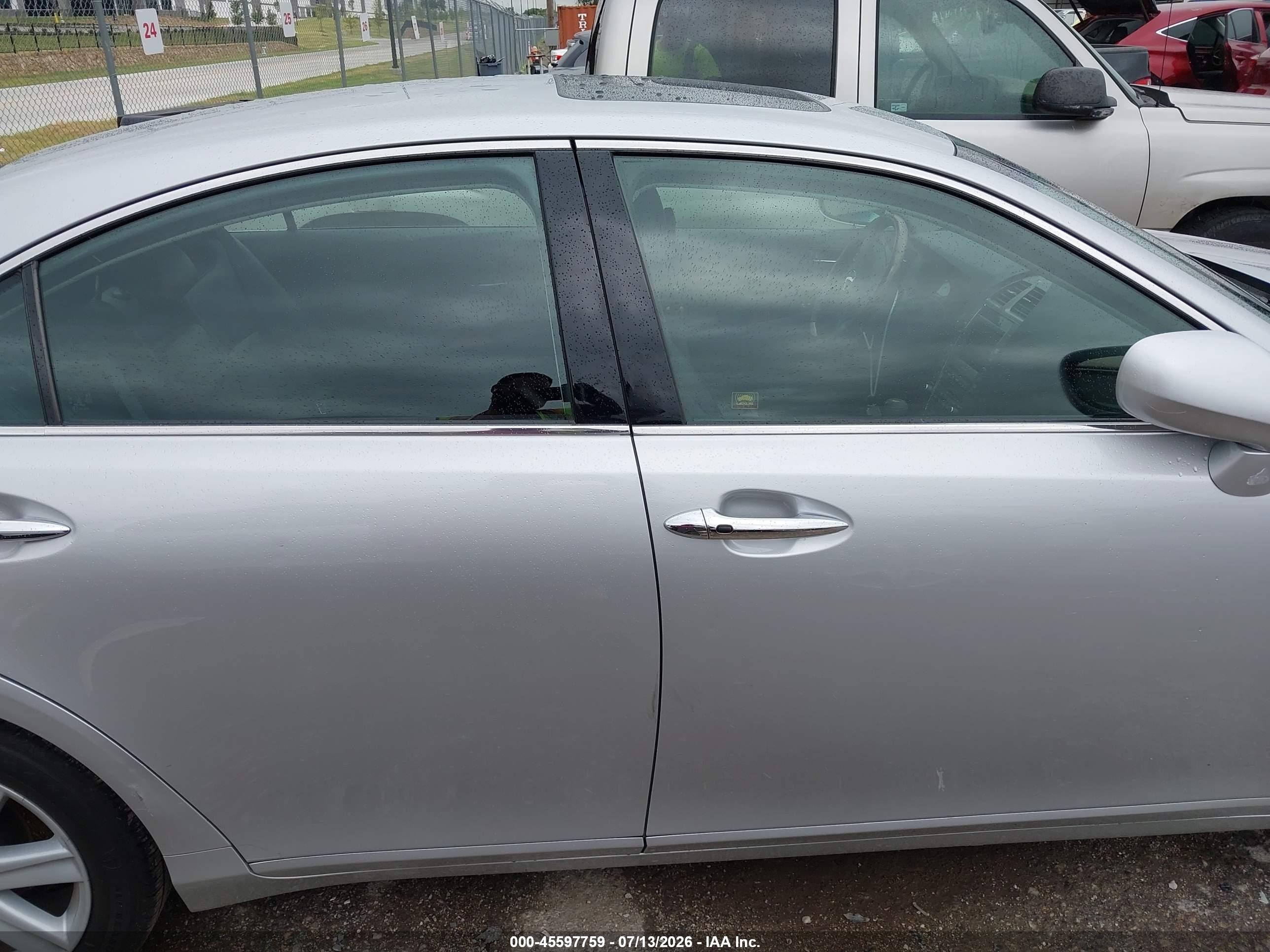 2009 Lexus Es 350   Silver vin: JTHBJ46G592319041
