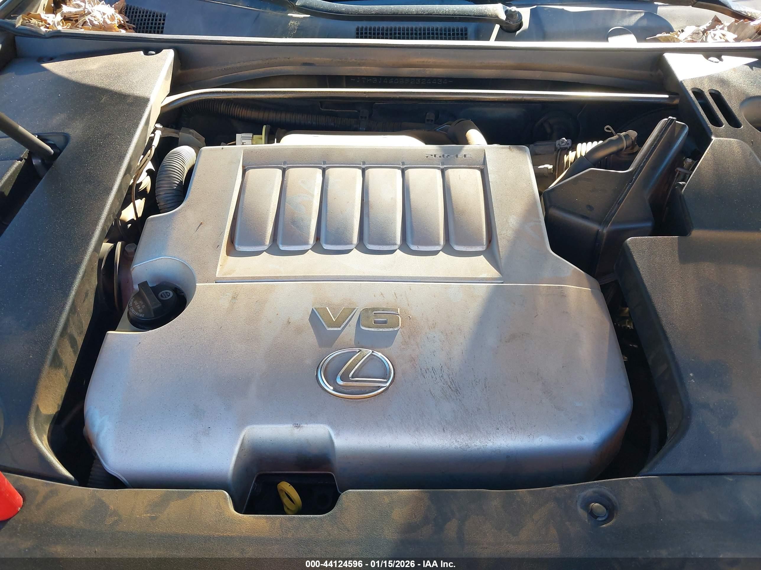 2009 Lexus Es 350 Серый vin: JTHBJ46G592324434