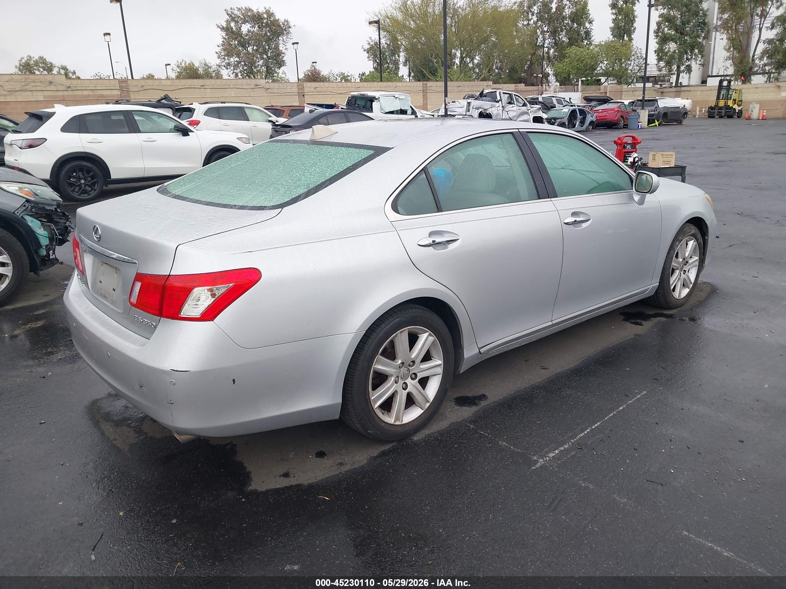 2009 Lexus Es 350 Серебряный vin: JTHBJ46G592331643