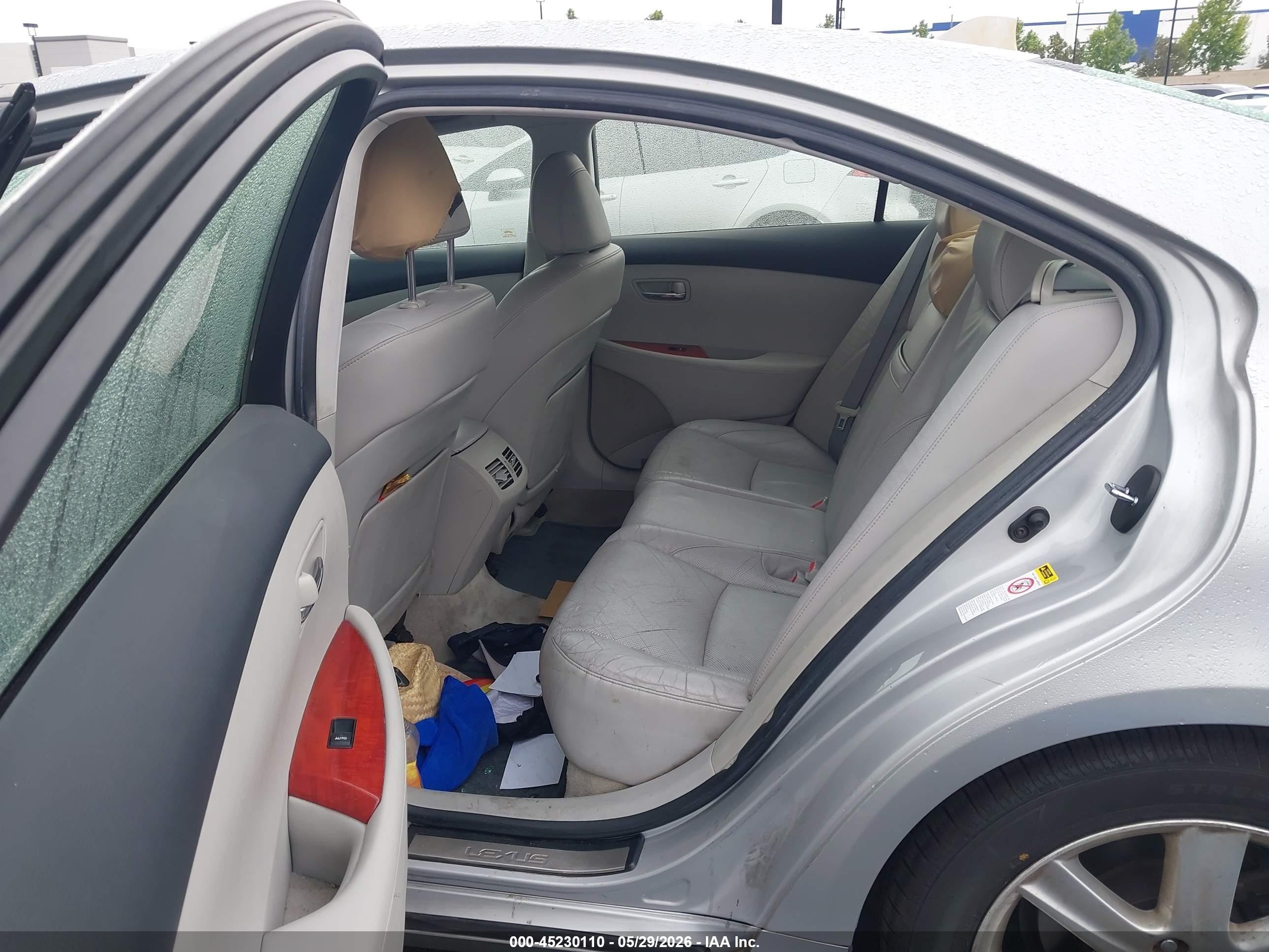 2009 Lexus Es 350 Серебряный vin: JTHBJ46G592331643