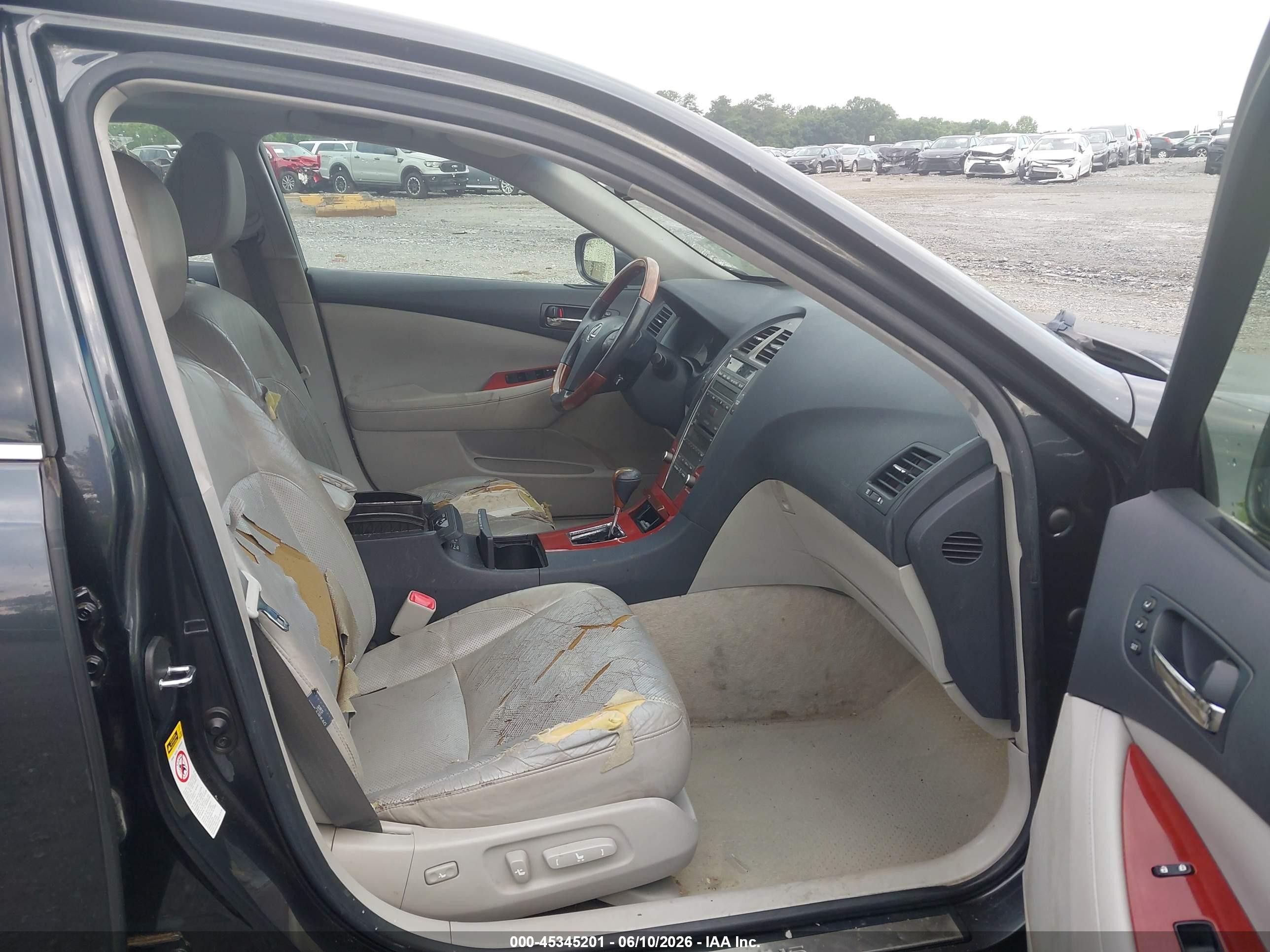 2009 Lexus Es 350 Серый vin: JTHBJ46G592338561
