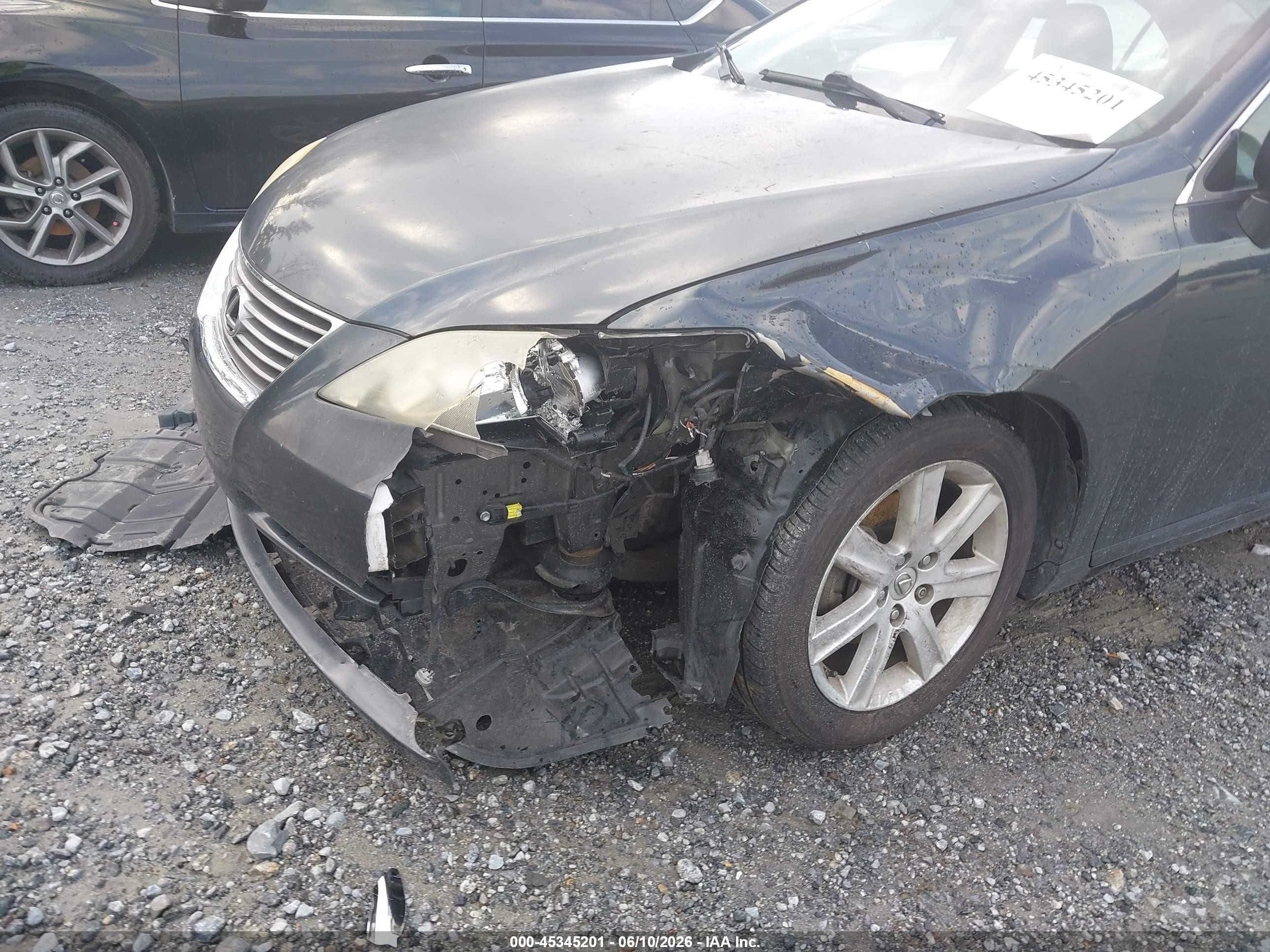 2009 Lexus Es 350 Серый vin: JTHBJ46G592338561