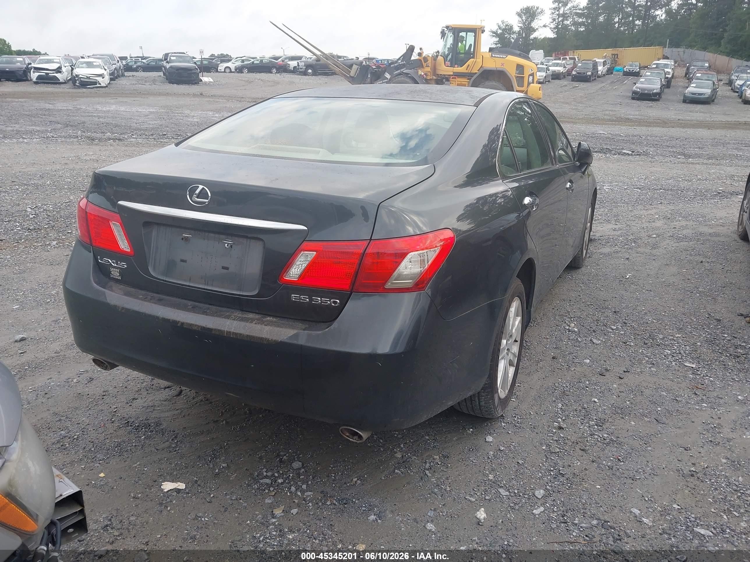 2009 Lexus Es 350 Серый vin: JTHBJ46G592338561