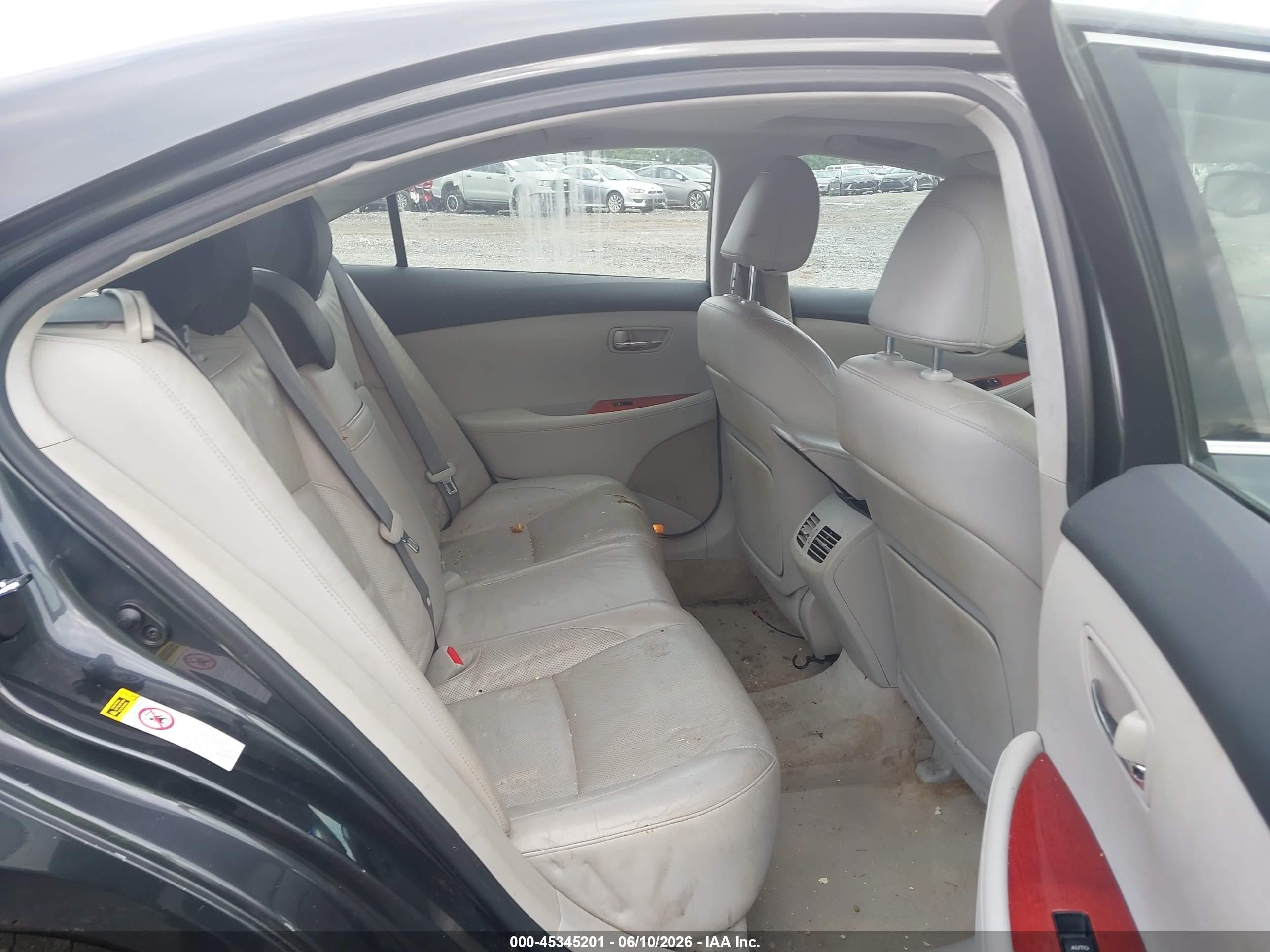 2009 Lexus Es 350 Серый vin: JTHBJ46G592338561