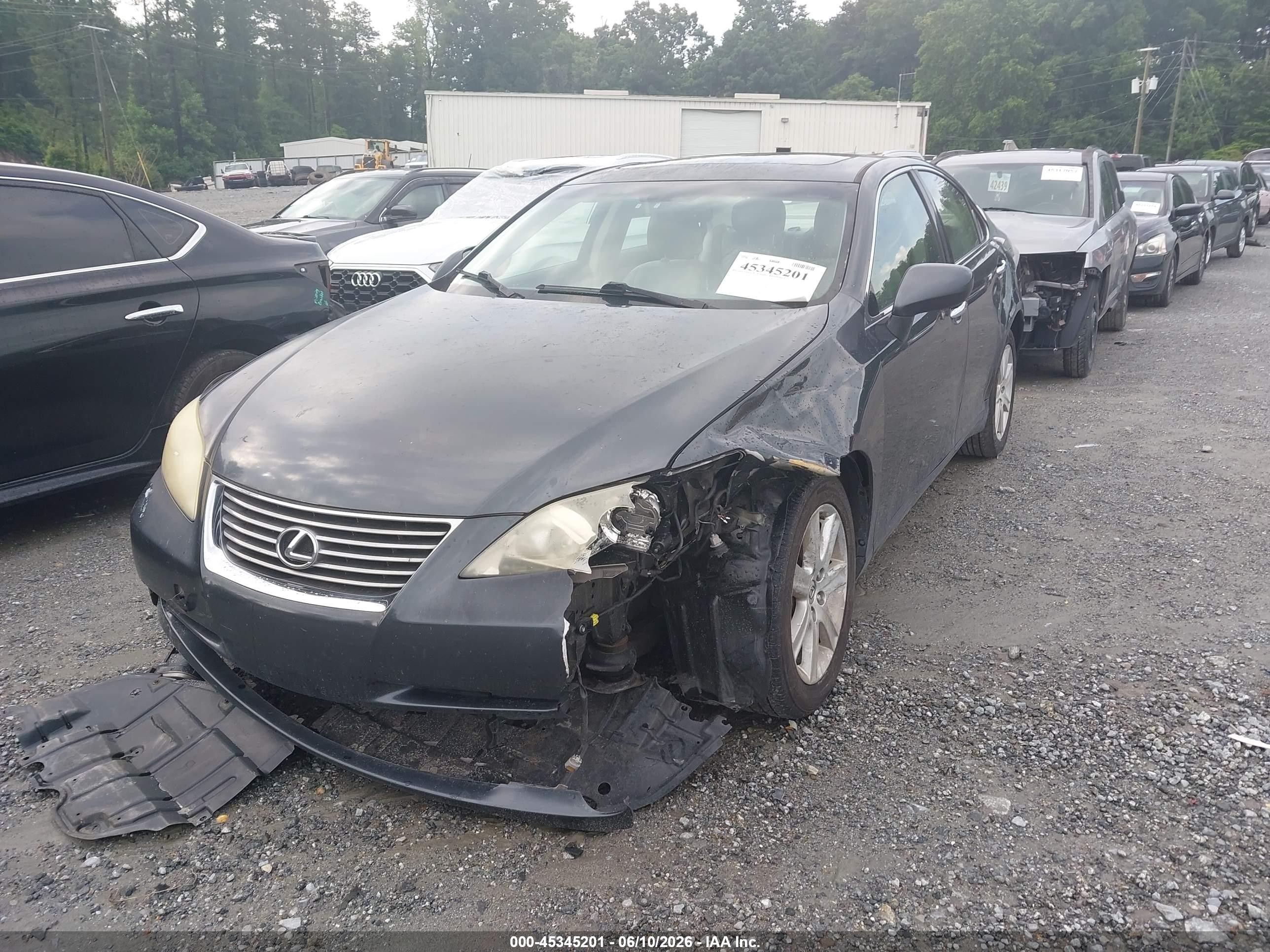 2009 Lexus Es 350 Серый vin: JTHBJ46G592338561