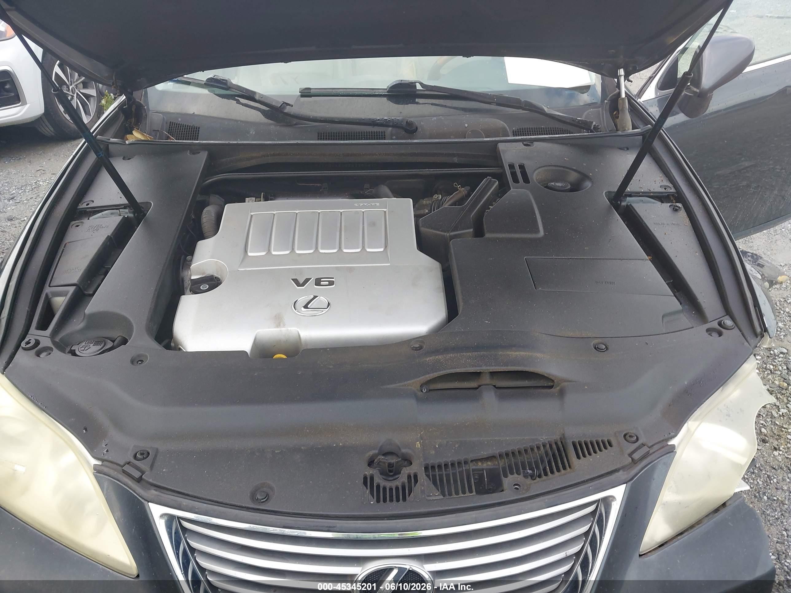 2009 Lexus Es 350 Серый vin: JTHBJ46G592338561