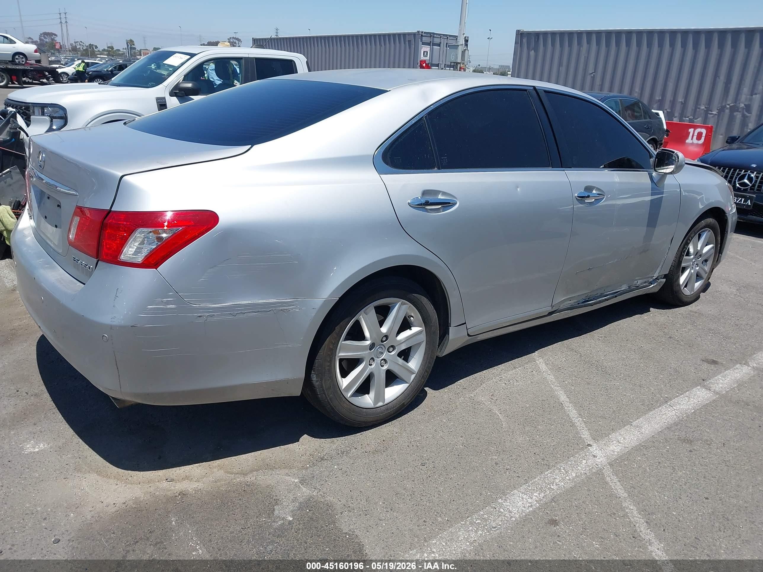 2009 Lexus Es 350   Silver vin: JTHBJ46G592338916