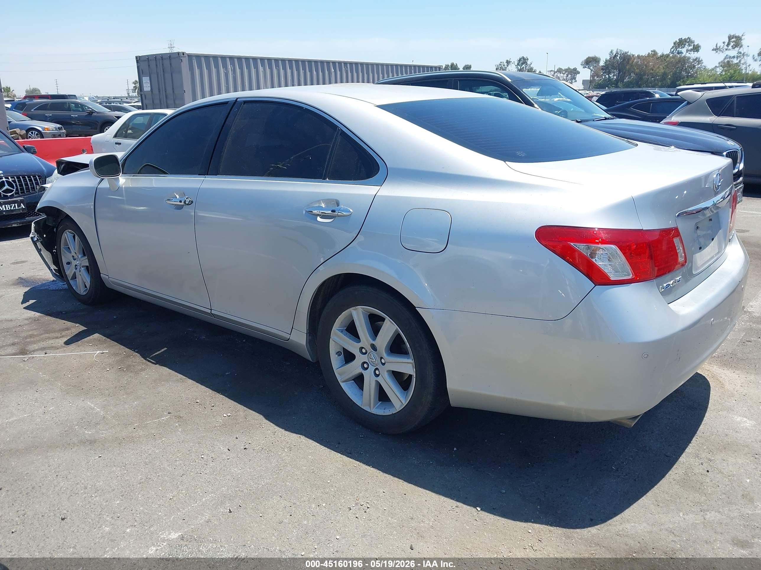 2009 Lexus Es 350   Silver vin: JTHBJ46G592338916