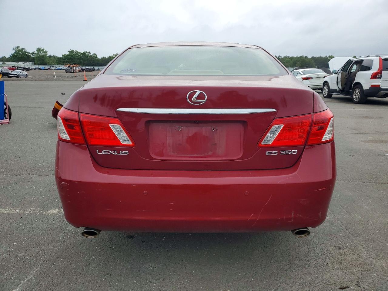 2009 Lexus Es 350 Бордовый vin: JTHBJ46G592341122