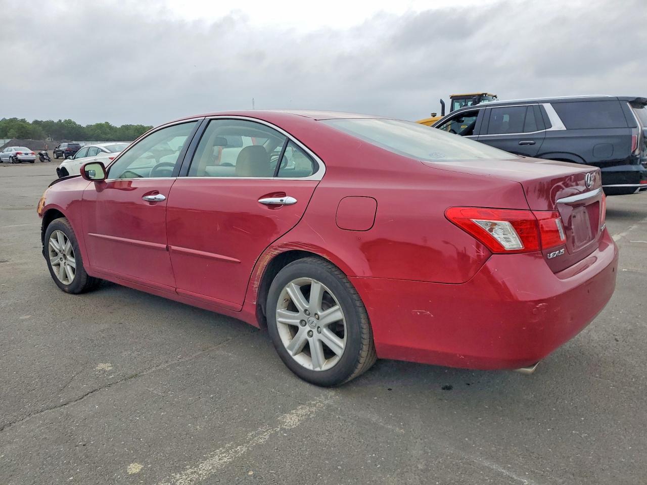 2009 Lexus Es 350 Бордовый vin: JTHBJ46G592341122