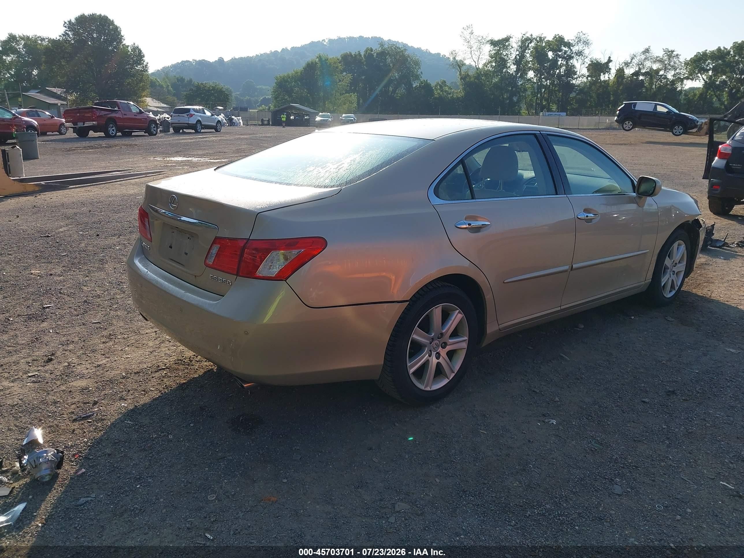2009 Lexus Es 350   Бежевый vin: JTHBJ46G592341184