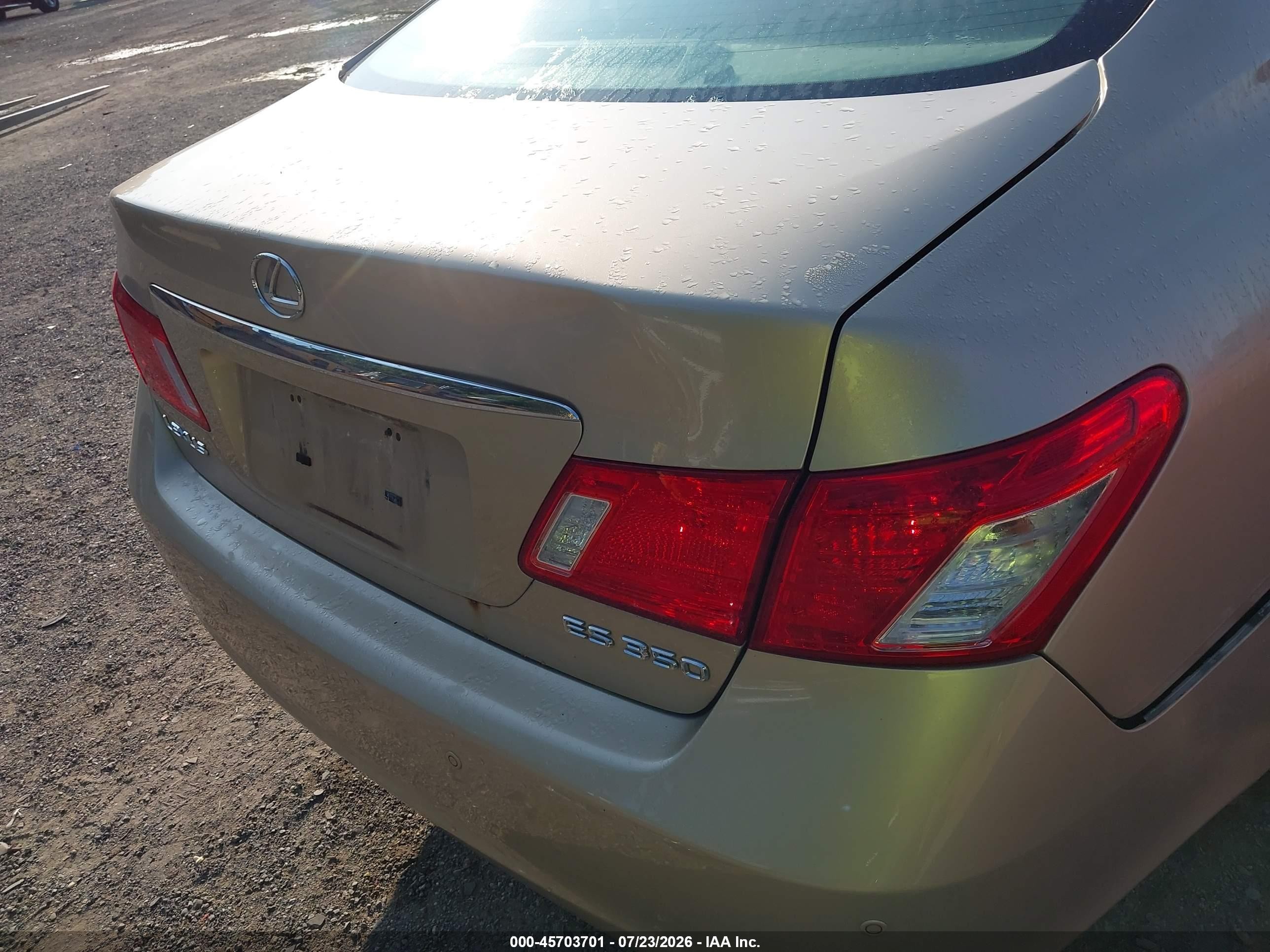 2009 Lexus Es 350   Бежевый vin: JTHBJ46G592341184