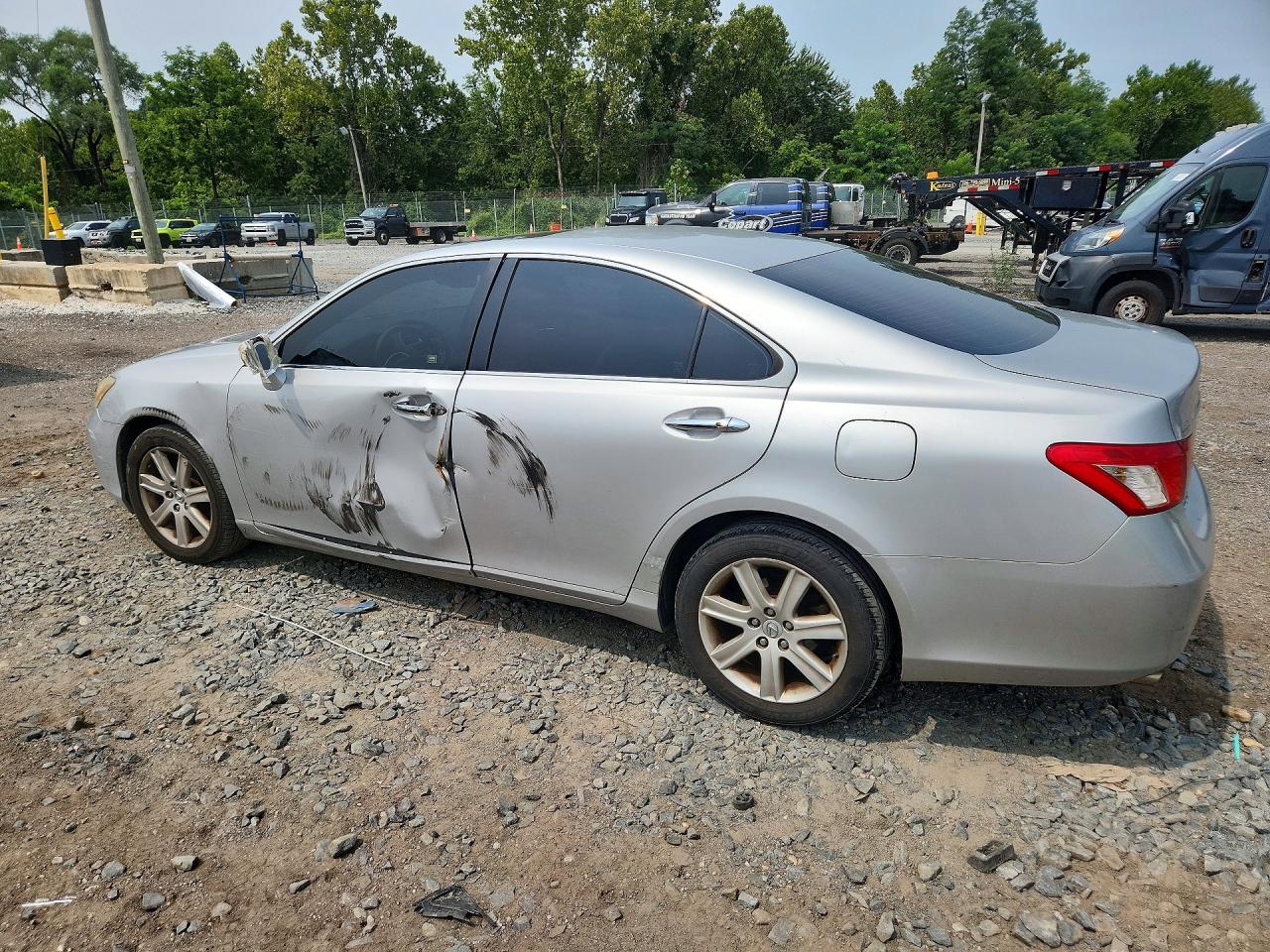 2007 Lexus Es 350 Base Серебряный vin: JTHBJ46G672007615