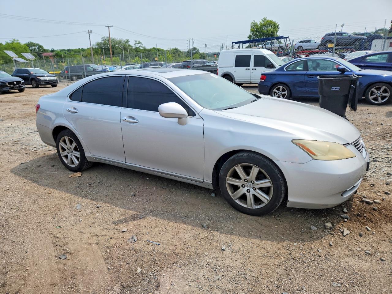 2007 Lexus Es 350 Base Серебряный vin: JTHBJ46G672007615
