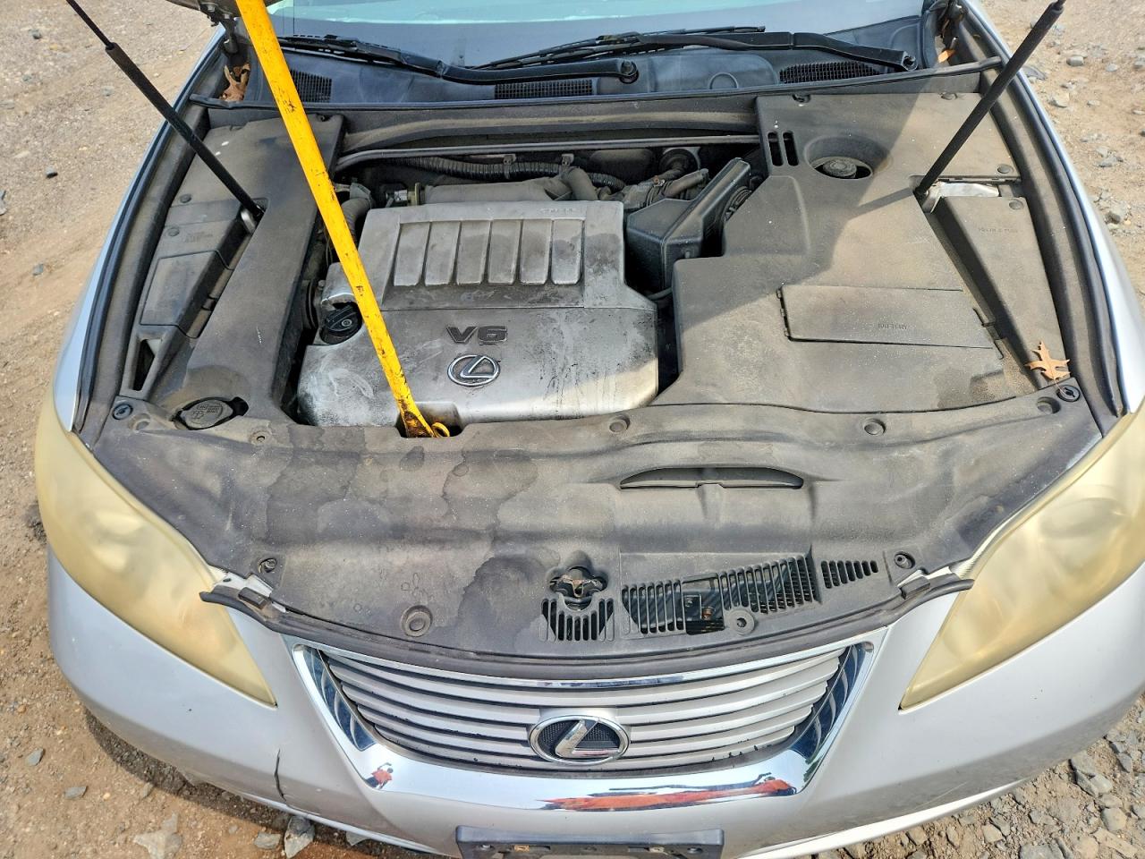 2007 Lexus Es 350 Base Серебряный vin: JTHBJ46G672007615
