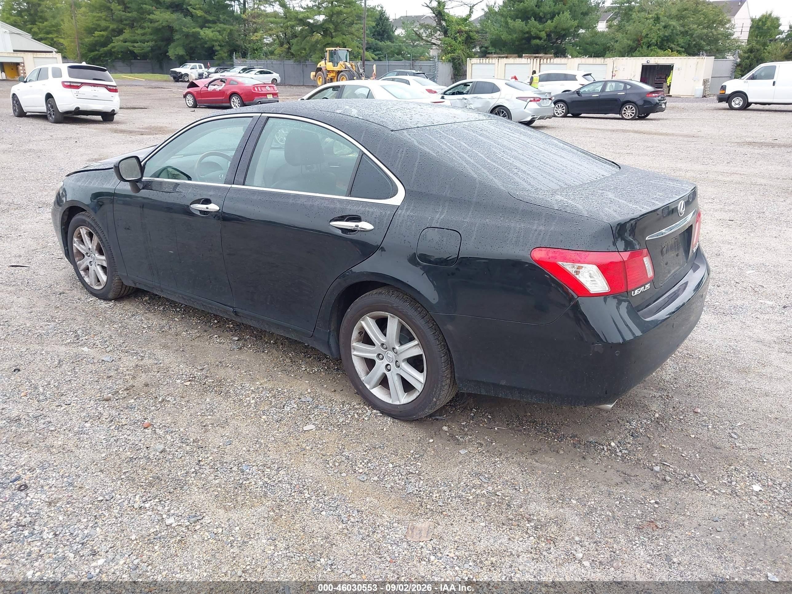 2007 Lexus Es 350   Black vin: JTHBJ46G672012894