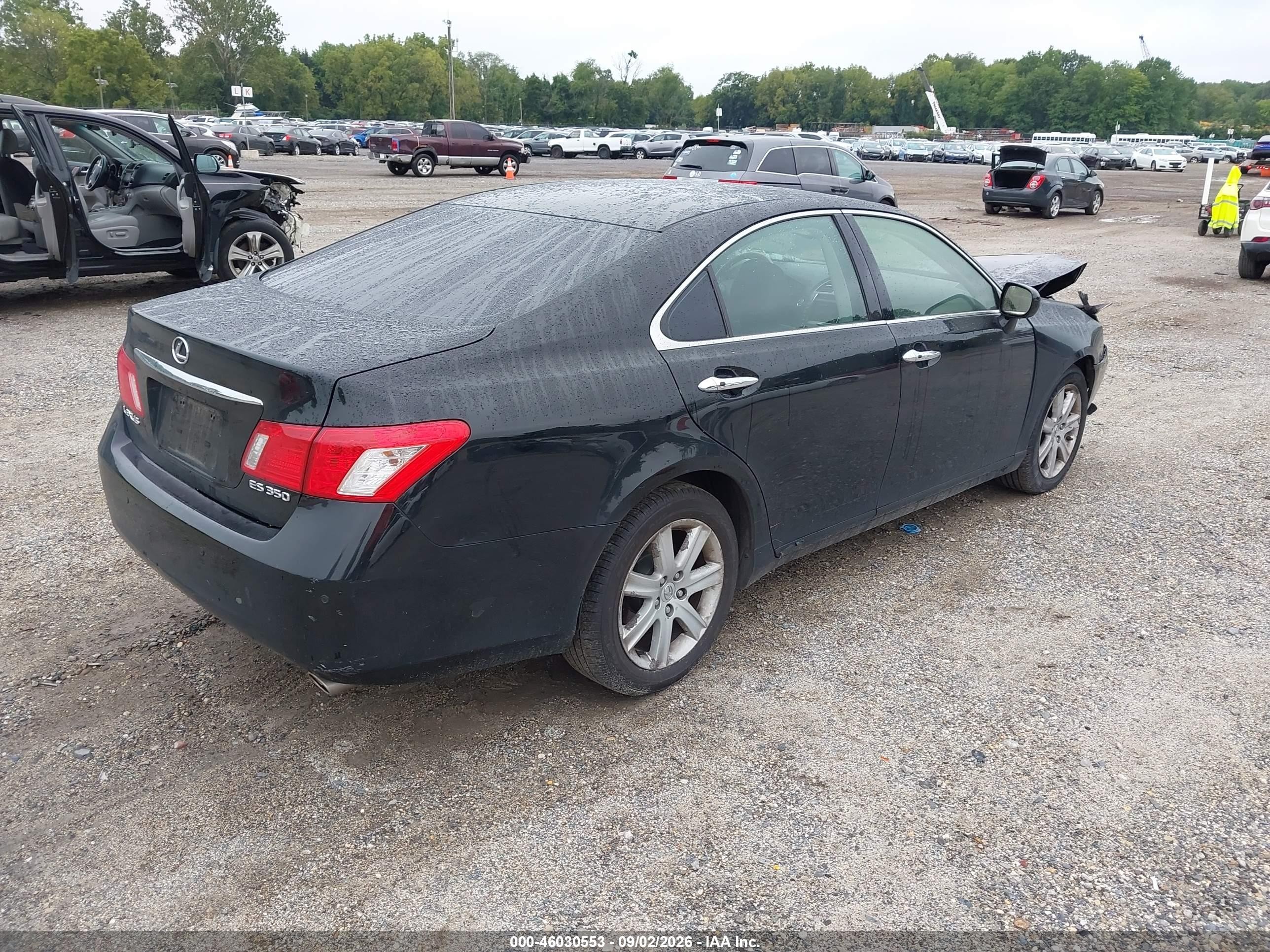 2007 Lexus Es 350   Black vin: JTHBJ46G672012894