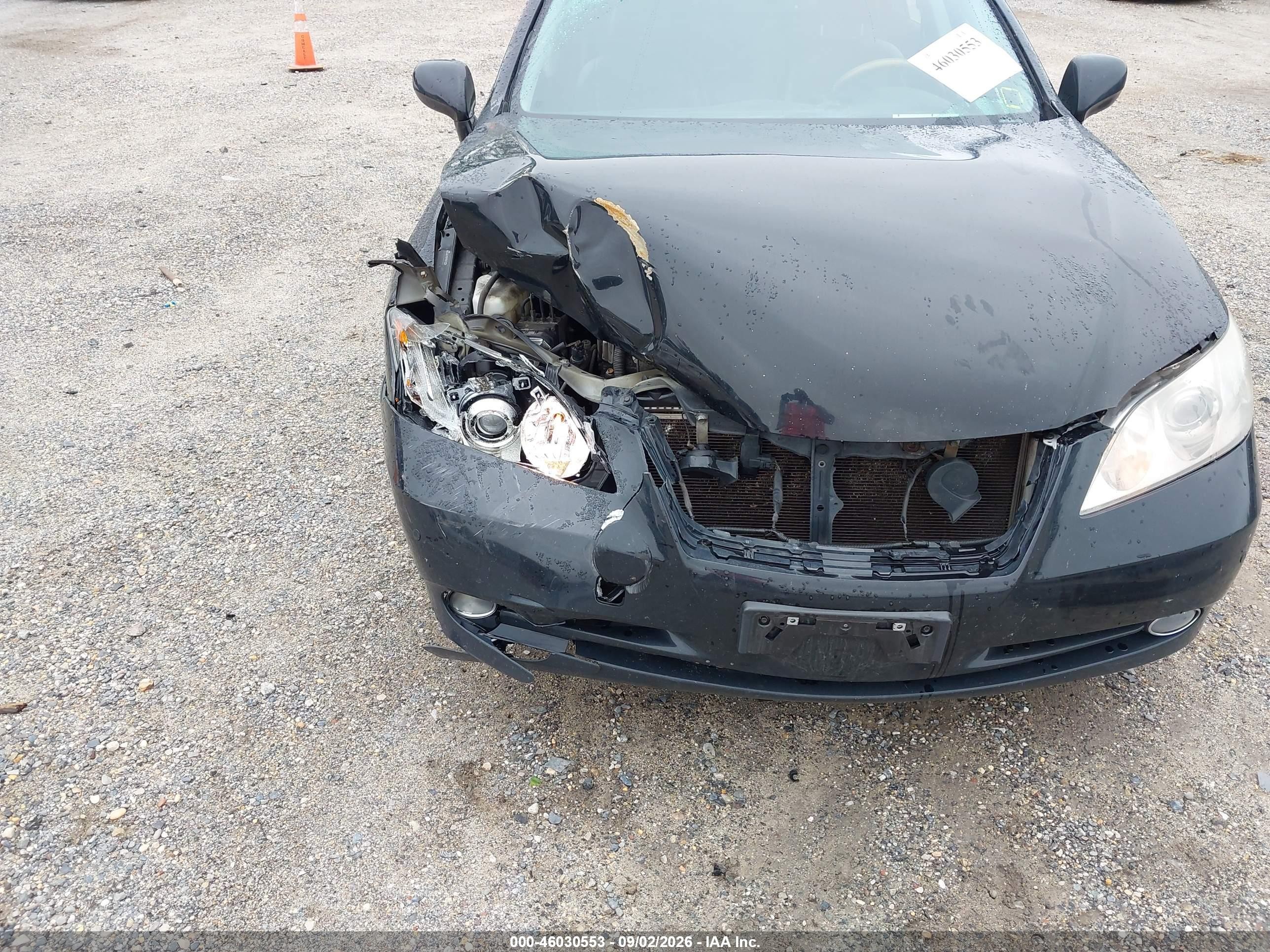 2007 Lexus Es 350   Black vin: JTHBJ46G672012894