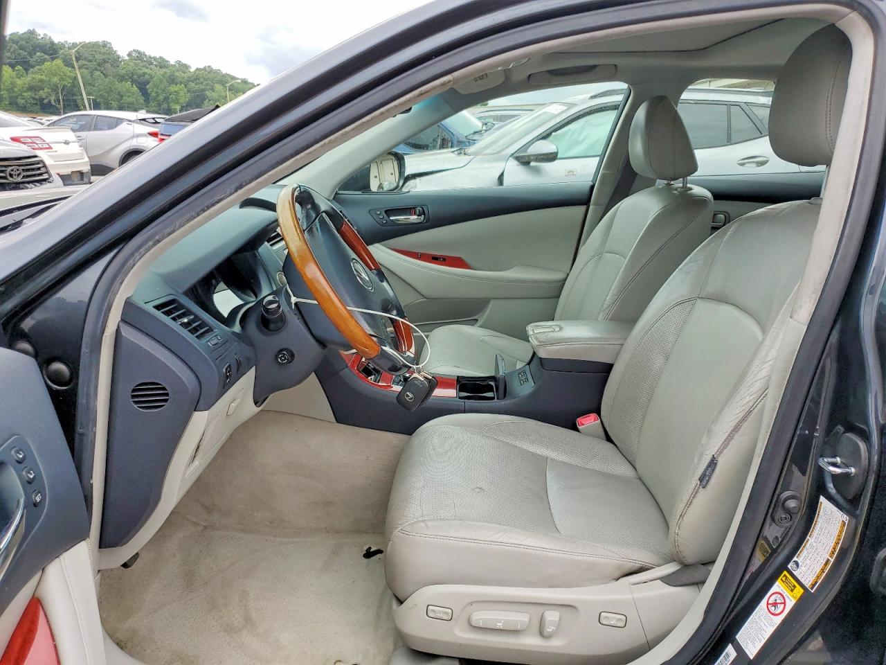 2007 Lexus Es 350 Gray vin: JTHBJ46G672021742